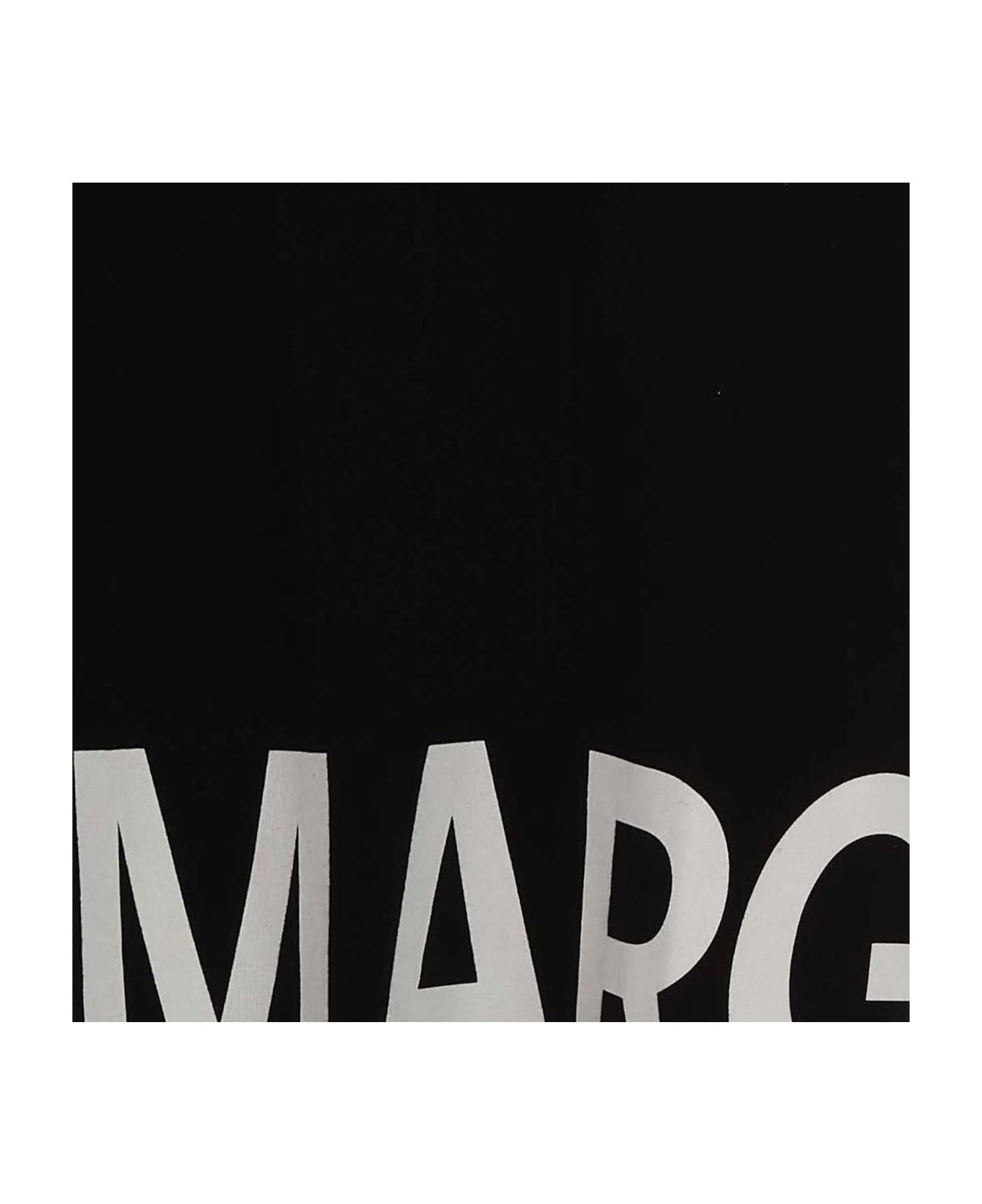 MM6 Maison Margiela Logo T-shirt - Nero