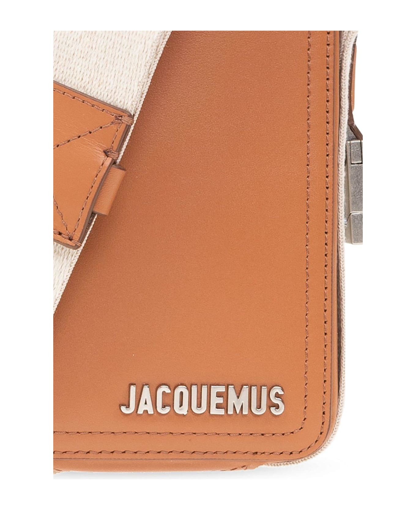 Jacquemus Le Cuerda Vertical Grosgrain Crossbody Bag - LIGHTBROWN2 ショルダーバッグ
