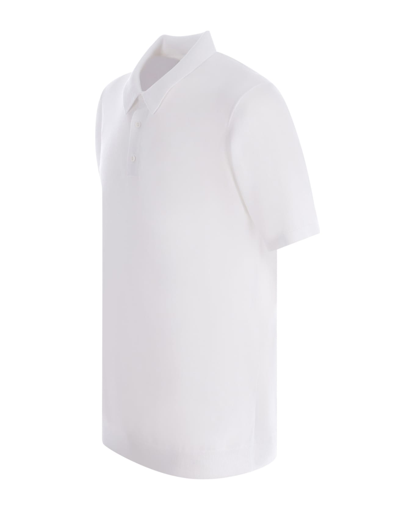 Roberto Collina Polo Shirt Roberto Collina - Bianco ポロシャツ