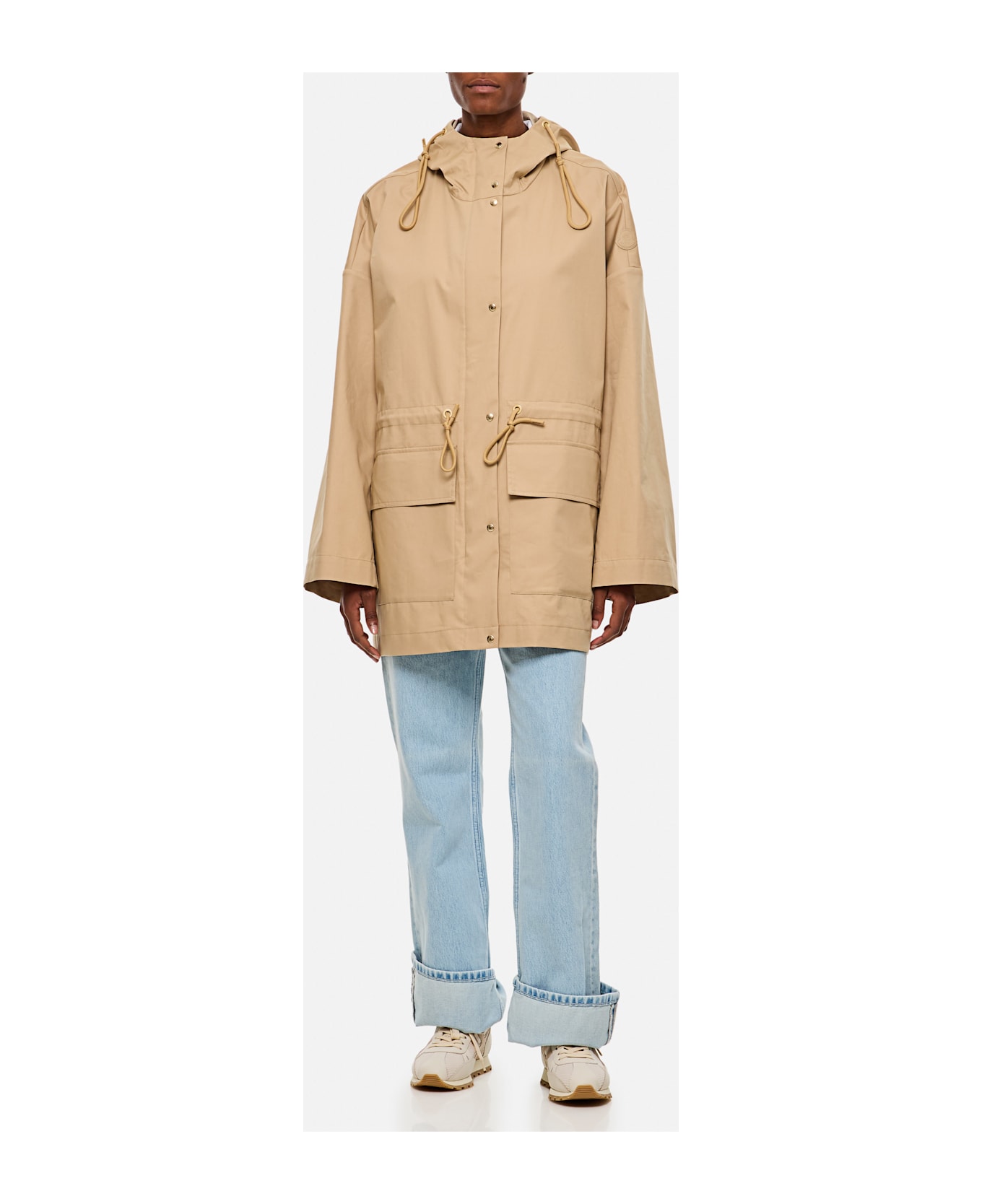 Moncler Gaillon Hooded Parka In Cotton - 209