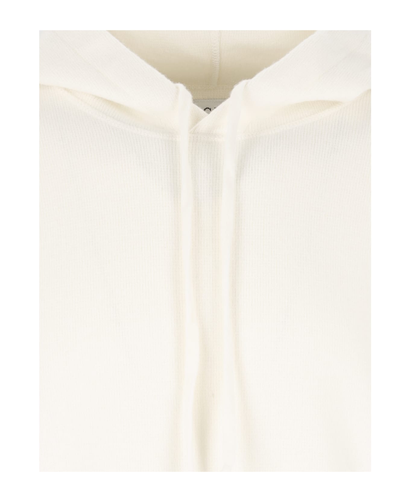 C.P. Company 'lens' Knit Sweatshirt - White