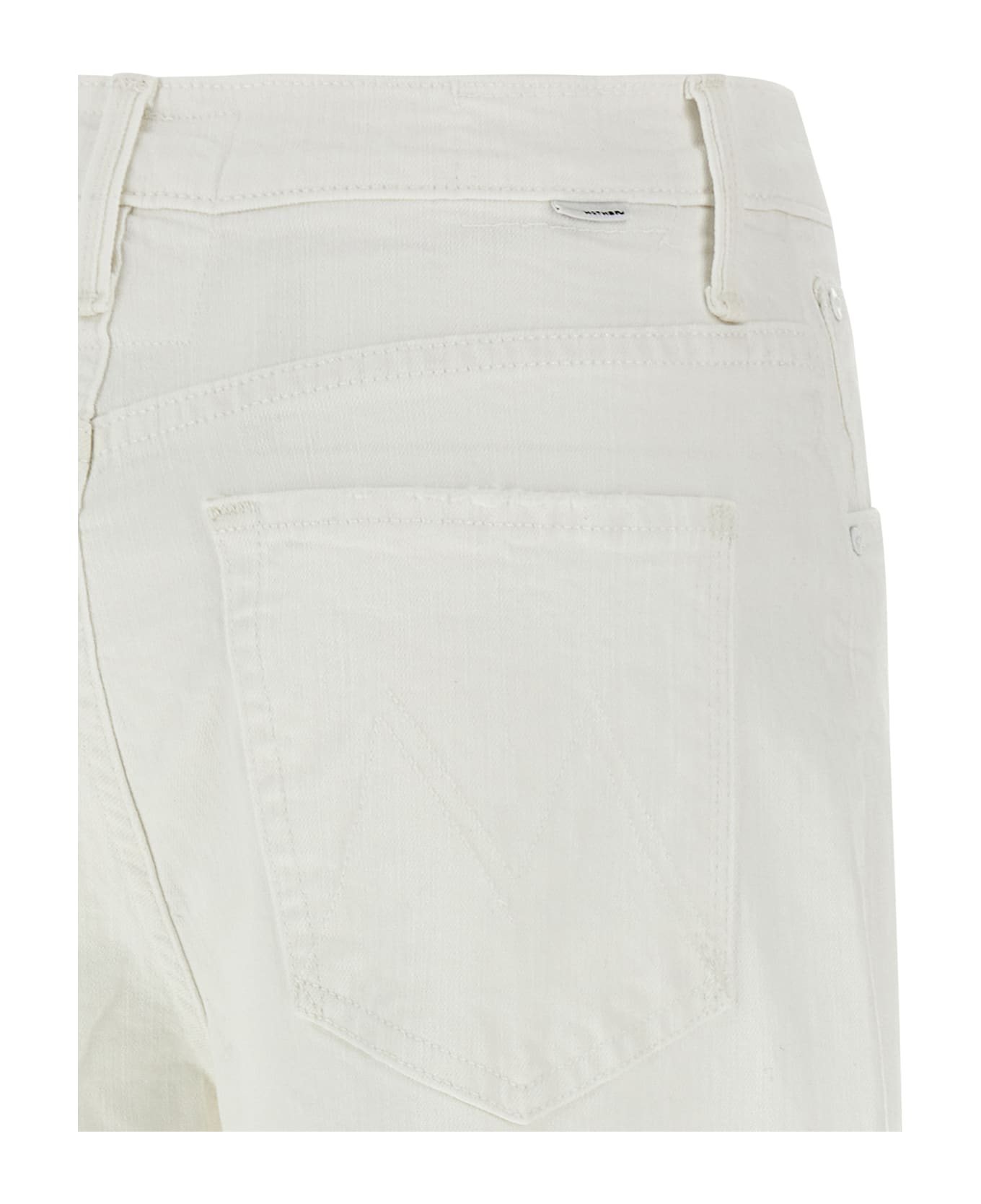 Mother 
the Dodger Sneak
 Jeans - White