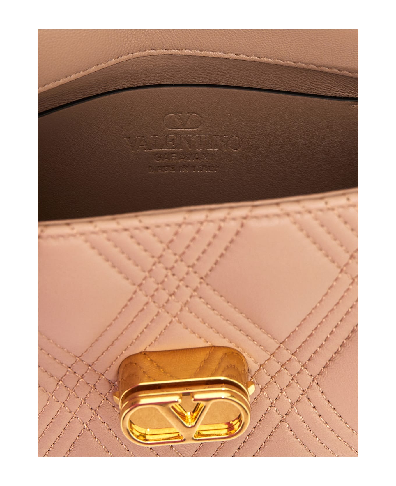 Valentino Garavani 'quiltie 67' S Shoulder Bag - Pink