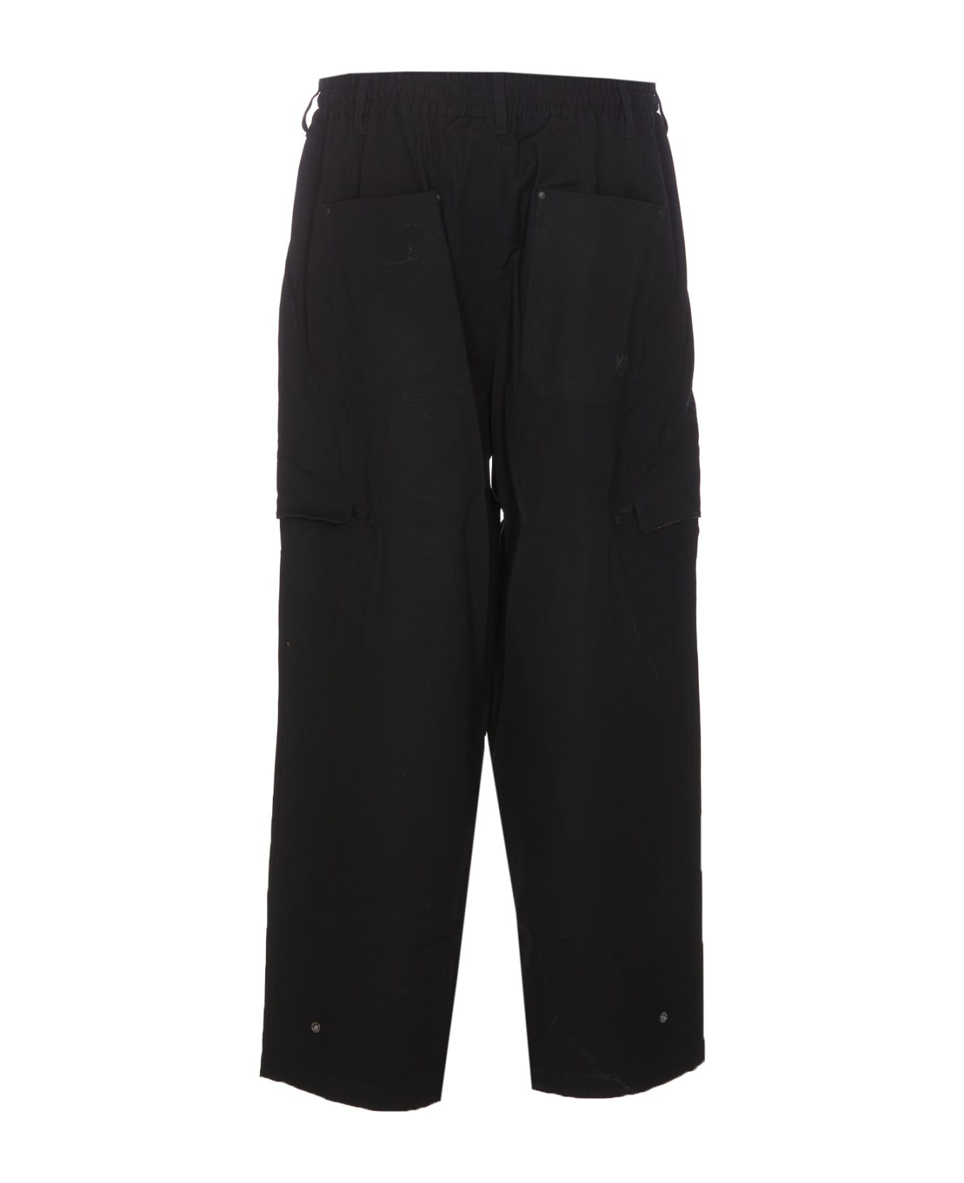 Y-3 Logo Workwear Pants - Black
