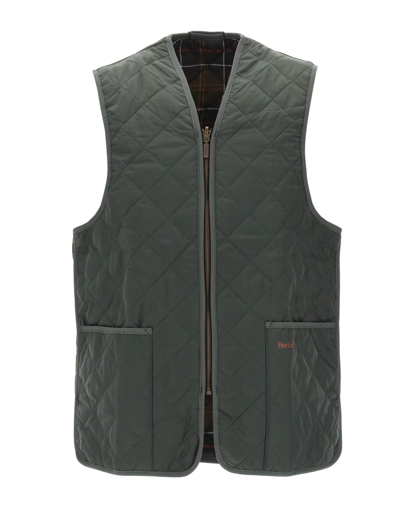 Barbour Quilted Vest - Olive Classic