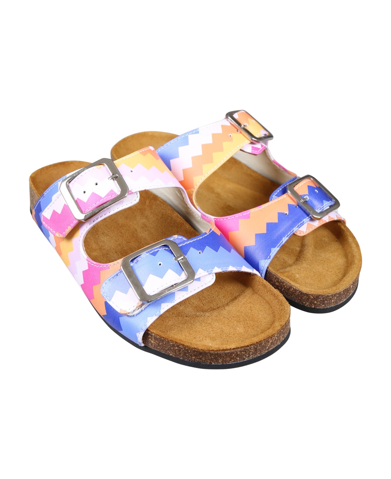 Missoni Multicolor Sandals For Girl - Multicolor