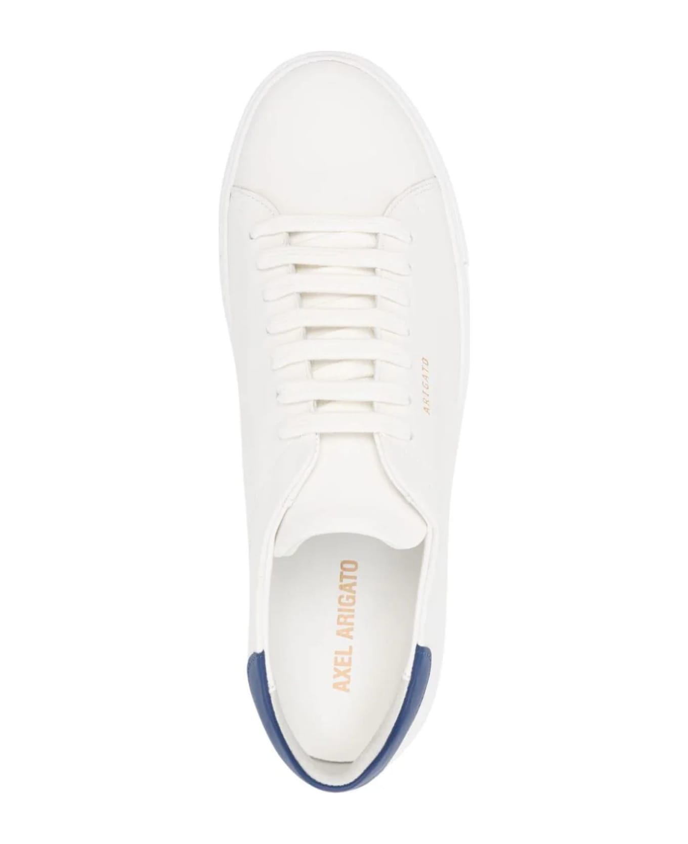Axel Arigato White Clean 90 Leather Sneakers - White/navy