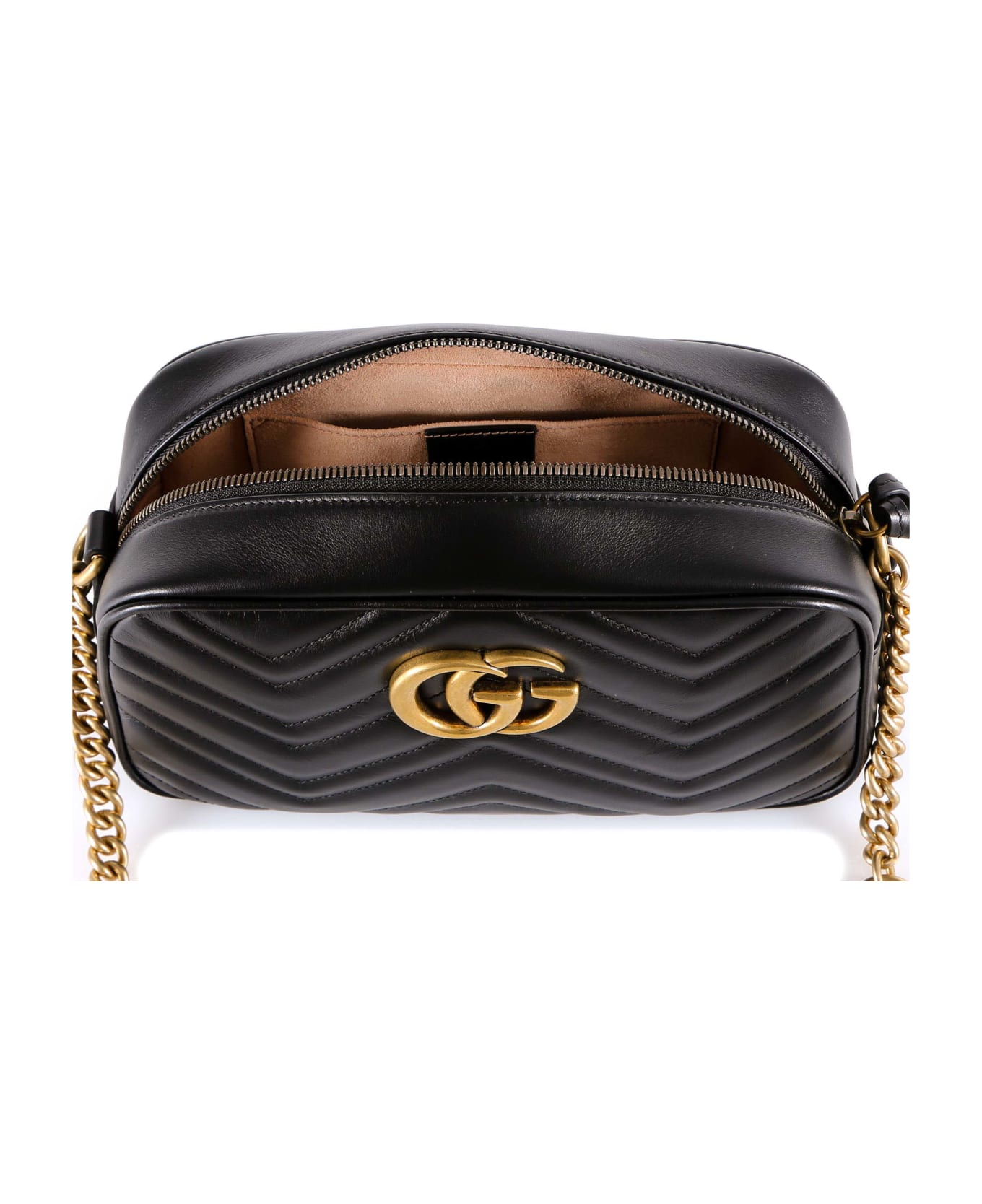 Gucci Gg Marmont Shoulder Bag - Nero ショルダーバッグ
