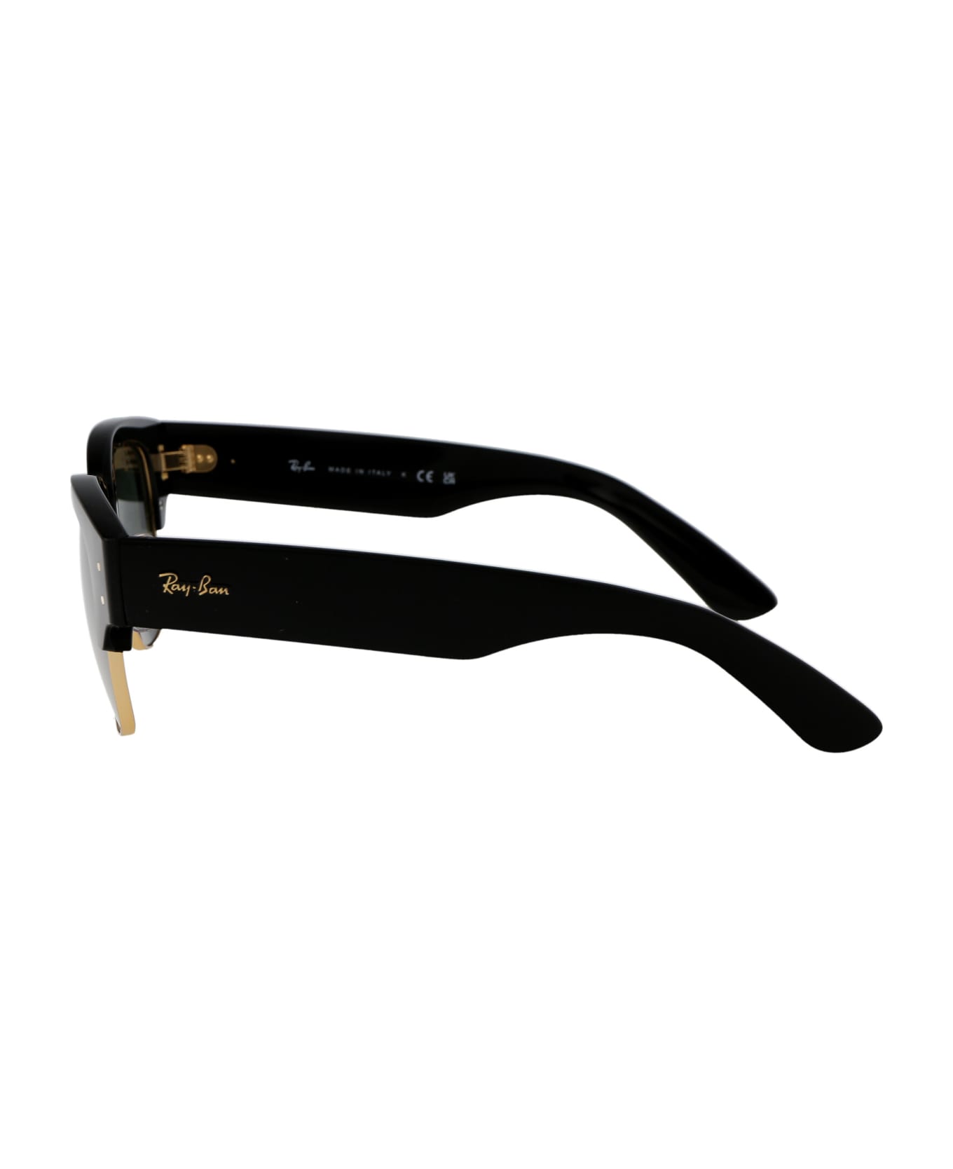 Ray-Ban Mega Clubmaster Sunglasses - 901/31 Black On Gold