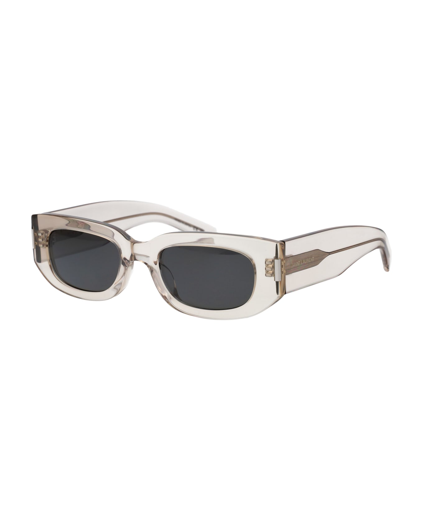 Saint Laurent Eyewear Sl 697 Sunglasses - 003 BEIGE BEIGE GREY