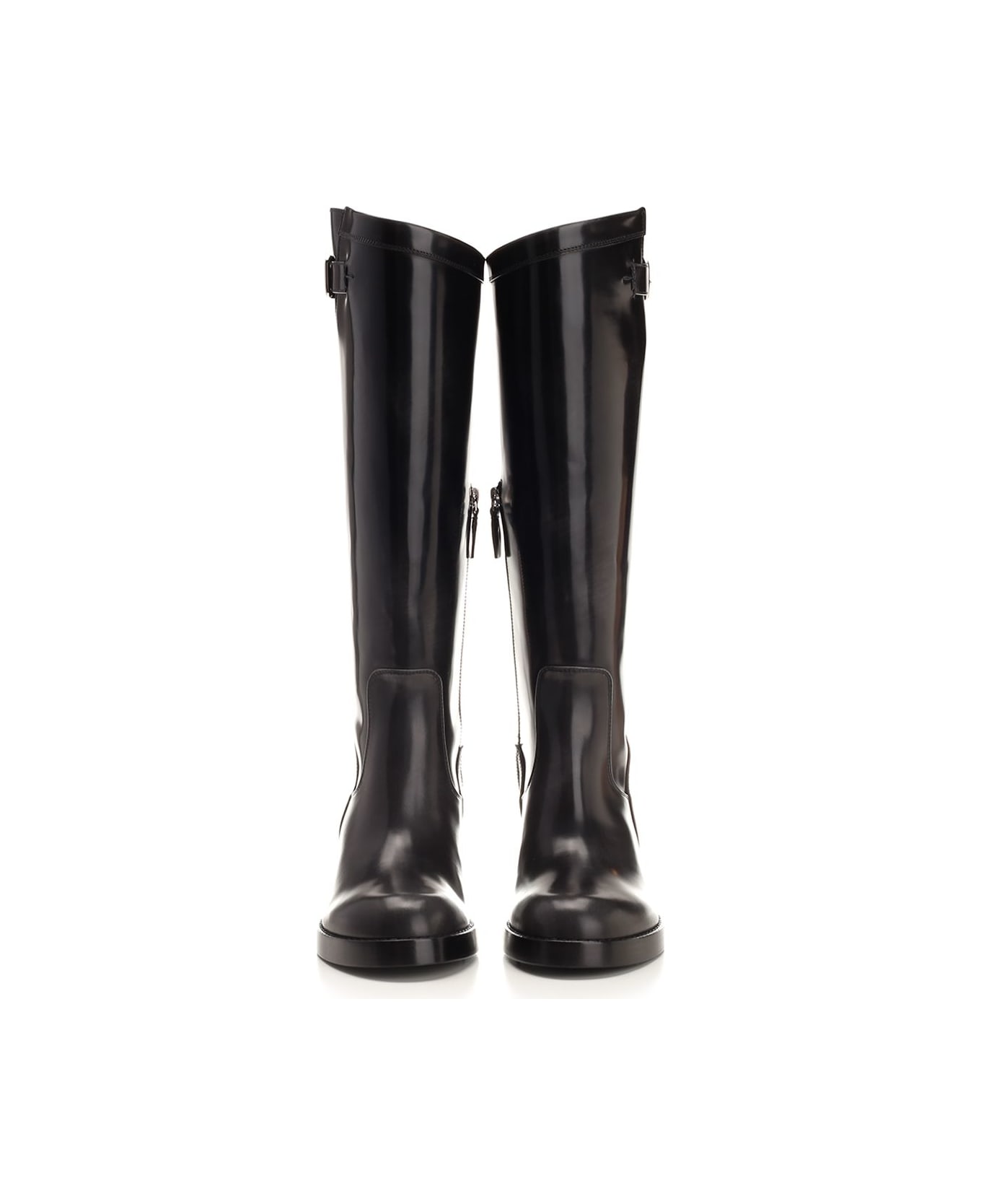 Tod's Biker Boot With Square Heel