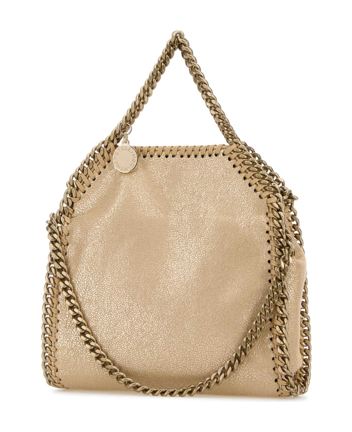 Stella McCartney Gold Shaggy Deer Mini Falabella Handbag - GOLD