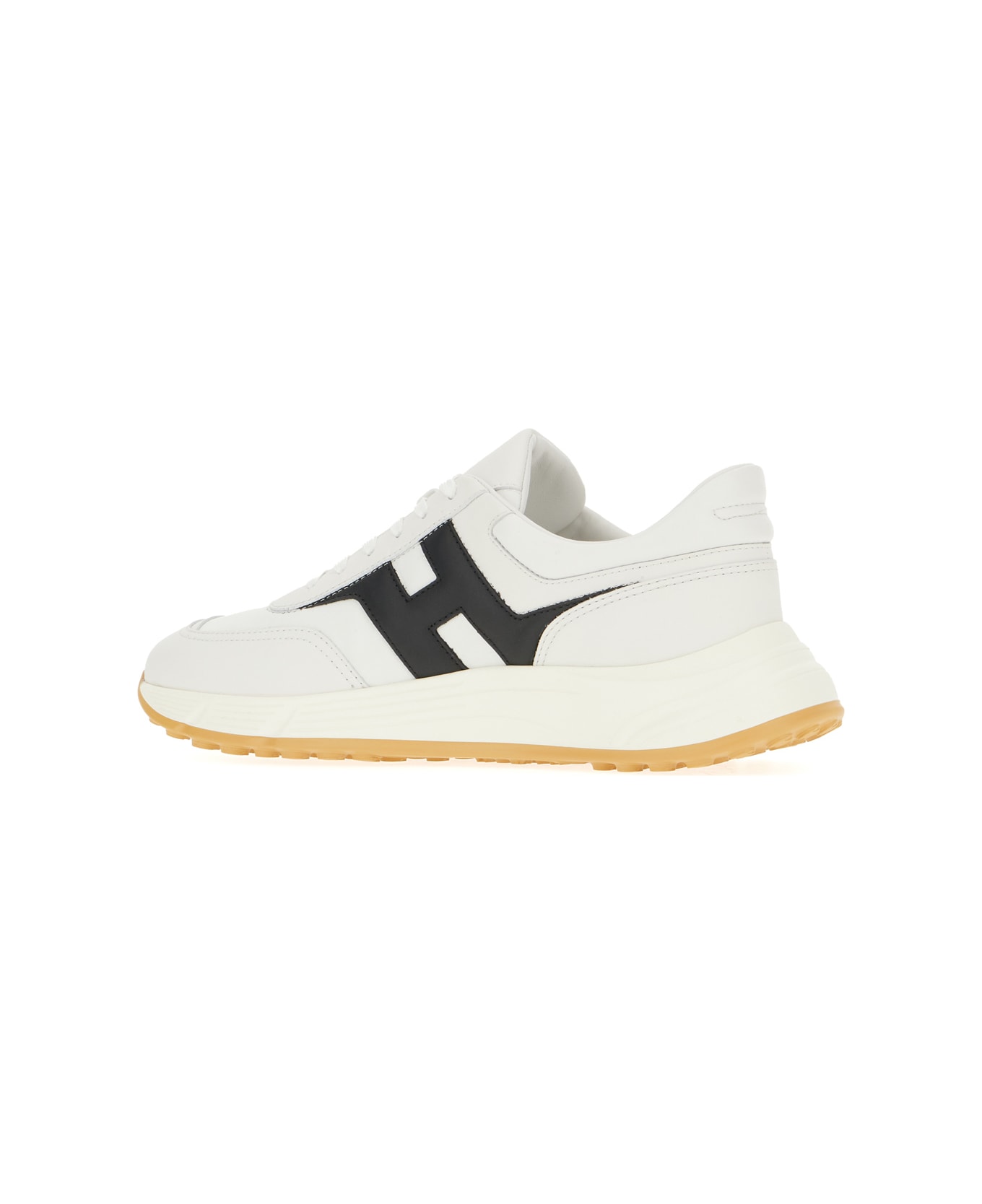 Hogan Two-tone Leather Hyperlight Sneakers - BIANERO