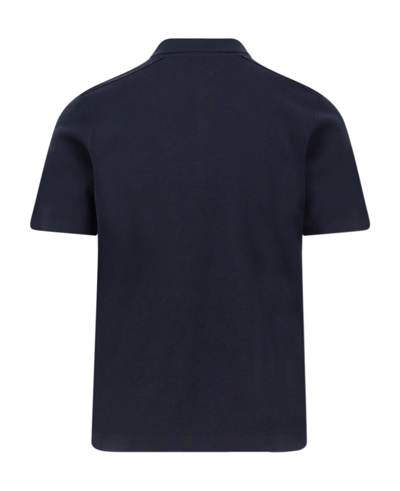 Burberry Wool Polo Shirt - Blue
