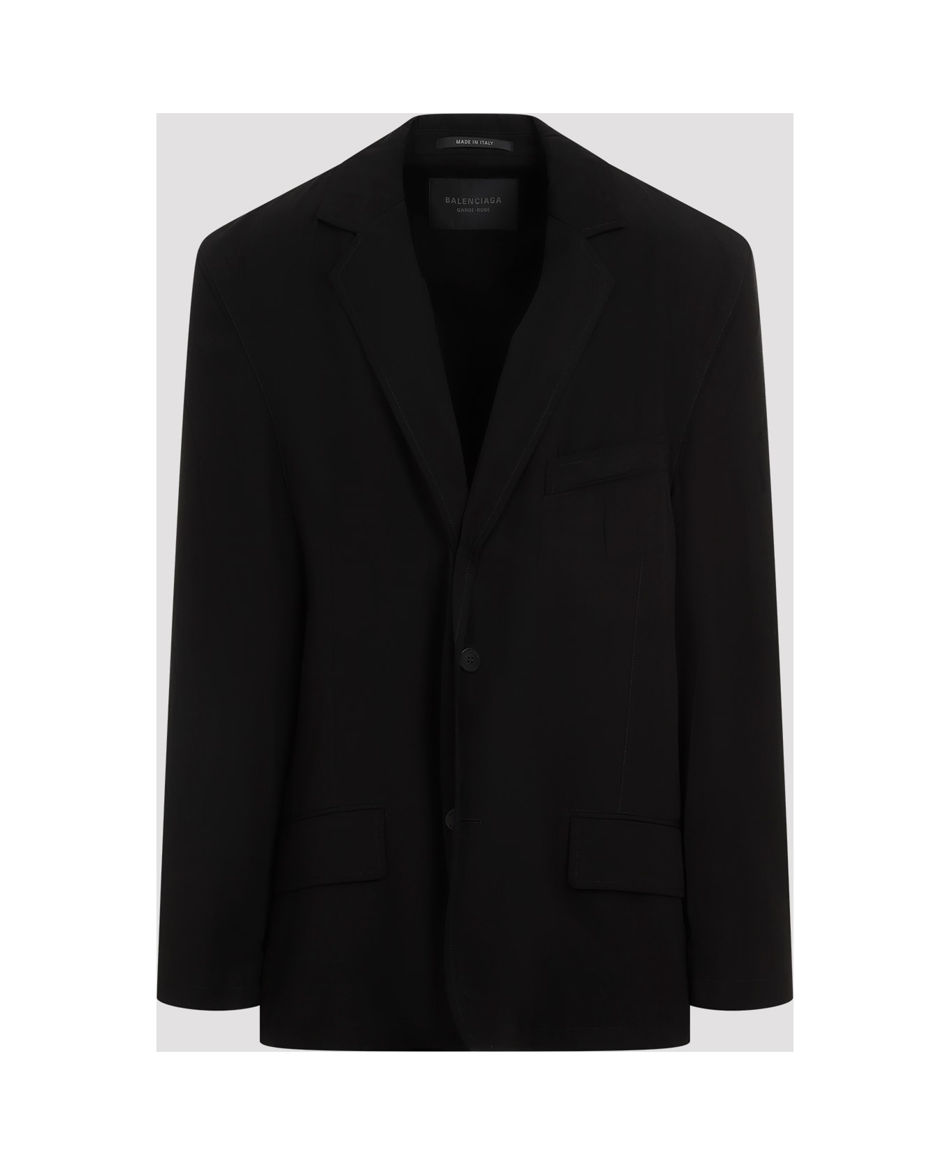 Balenciaga Fluid Tailored Jacket - Black