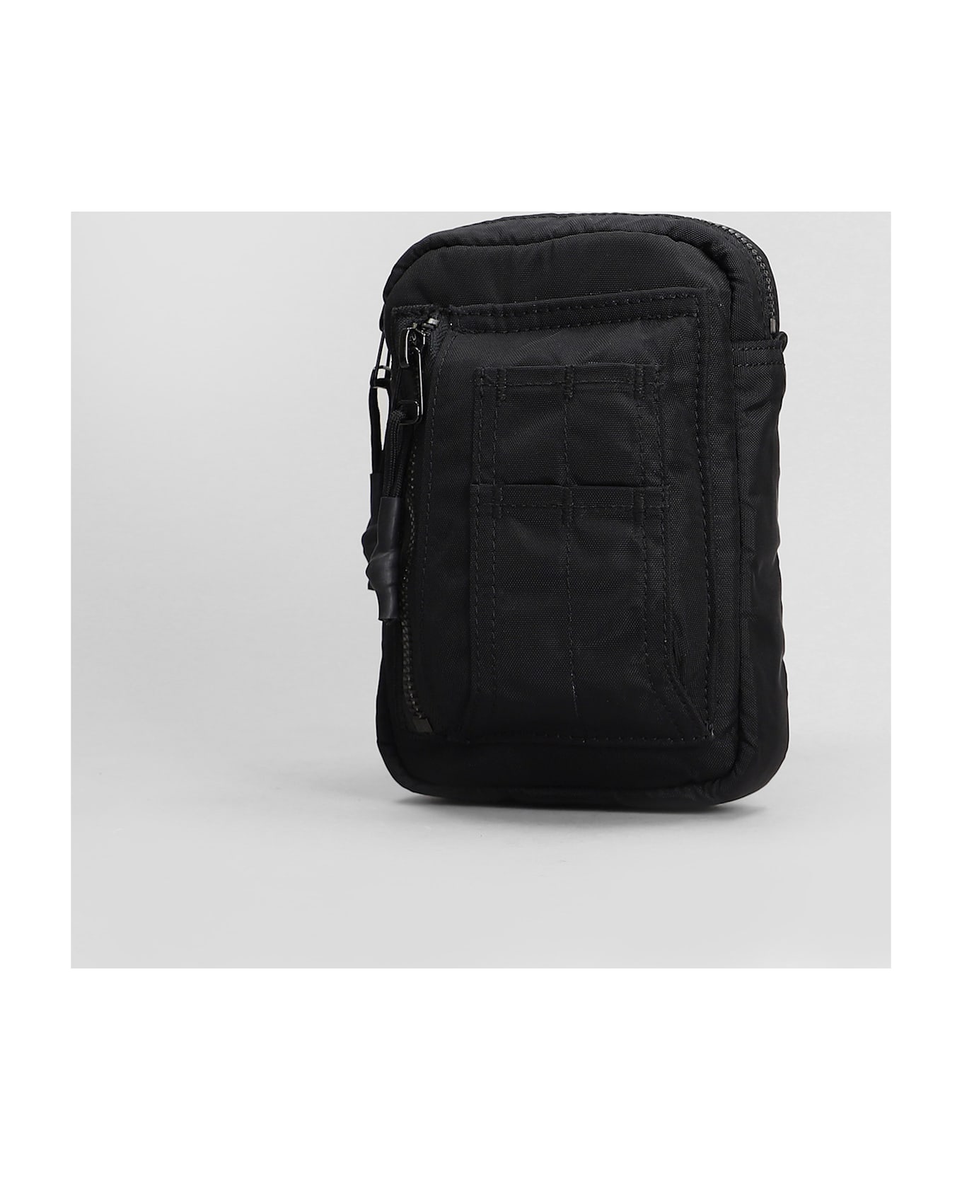 Maharishi Waist Bag In Black Nylon - black