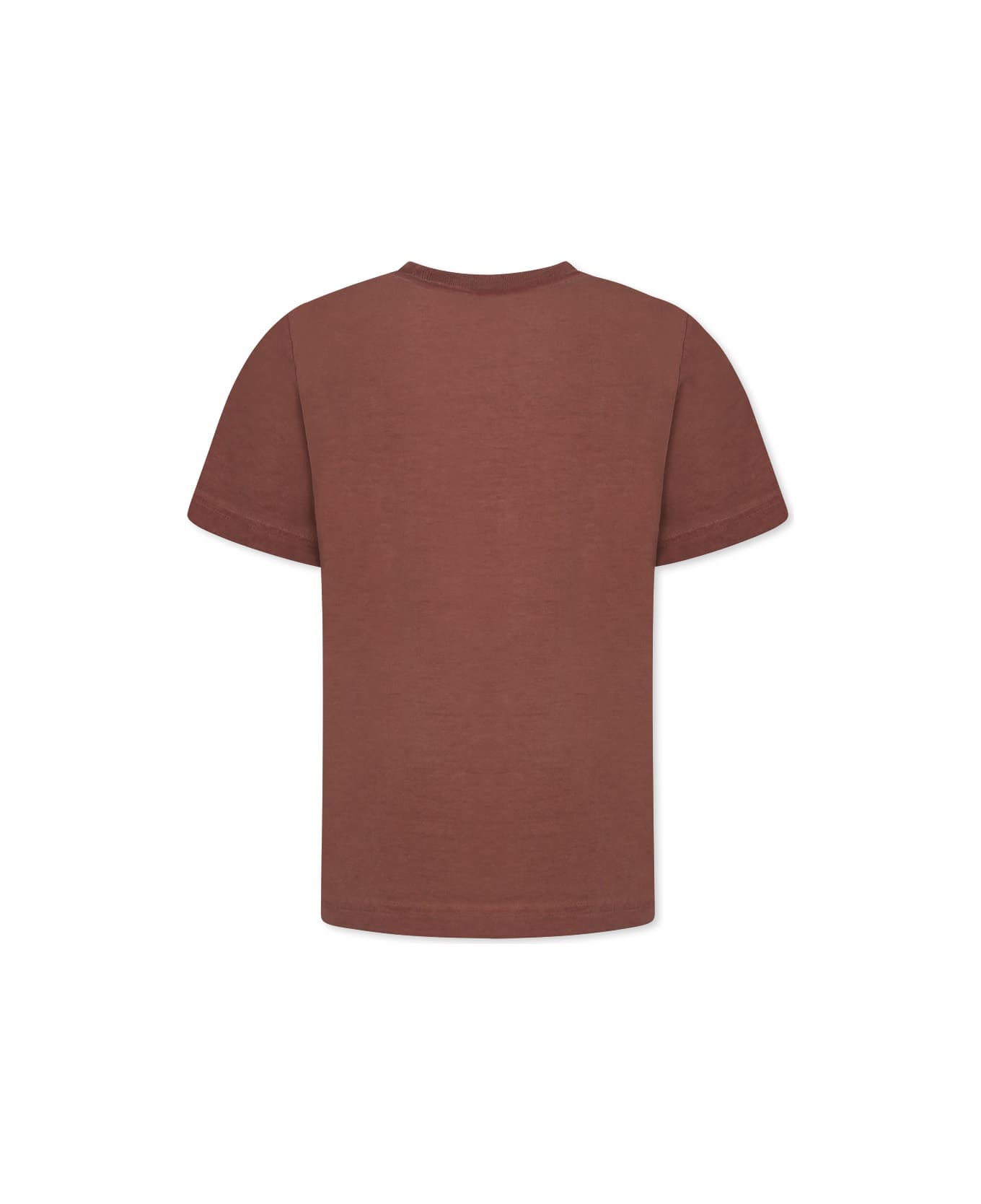 Dsquared2 Brown T-shirt For Kids With Logo - Brown