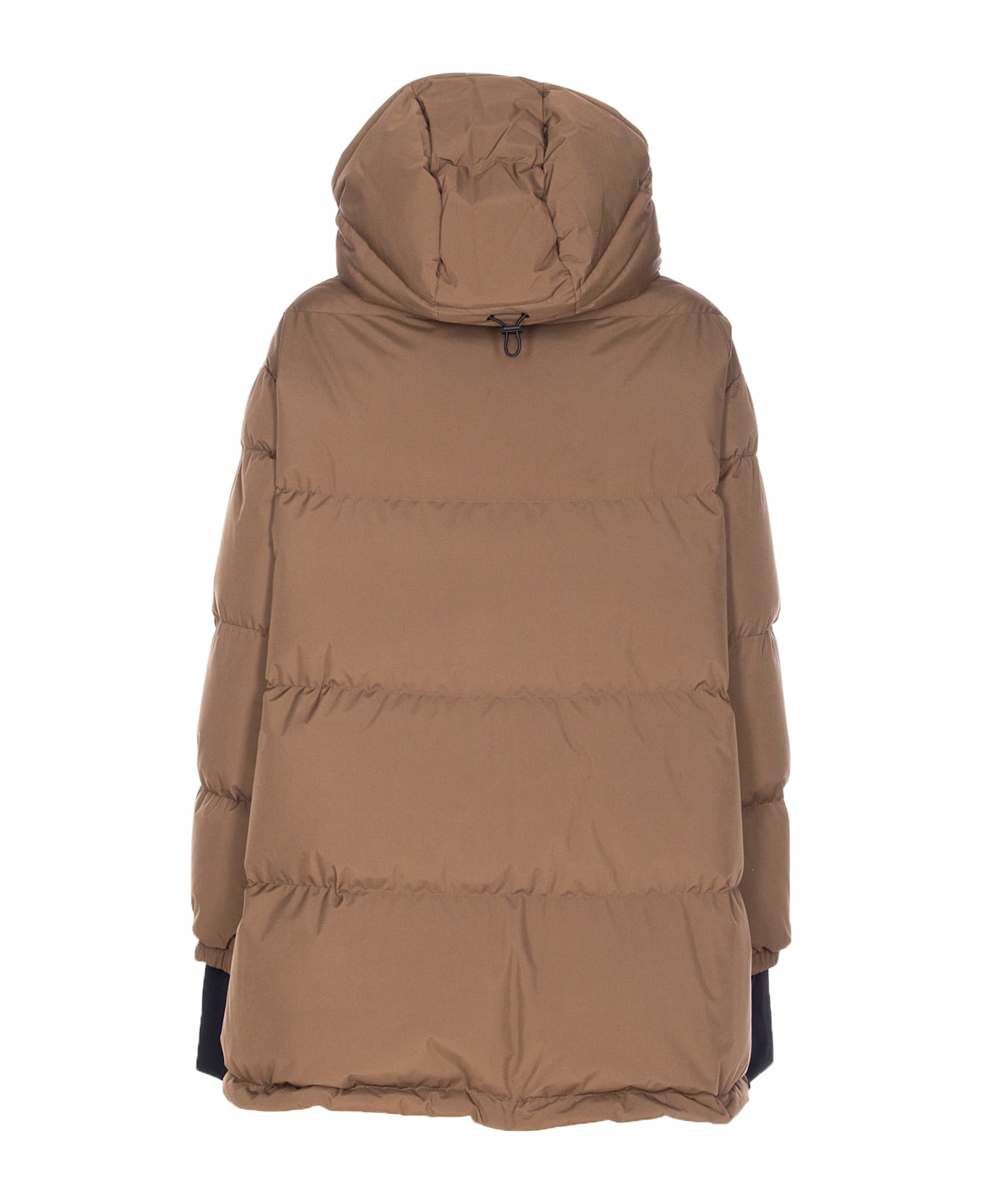 Herno 2layers Long Down Jacket - Brown
