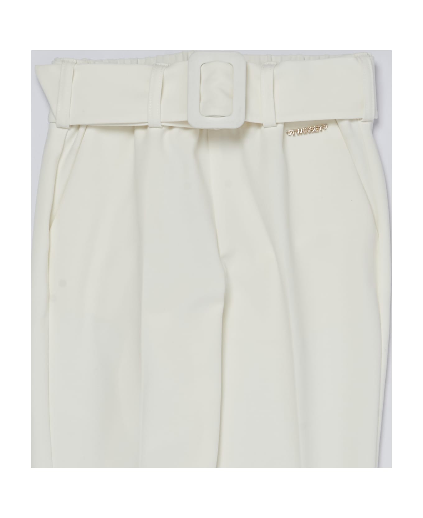 TwinSet Trousers Trousers - BIANCO