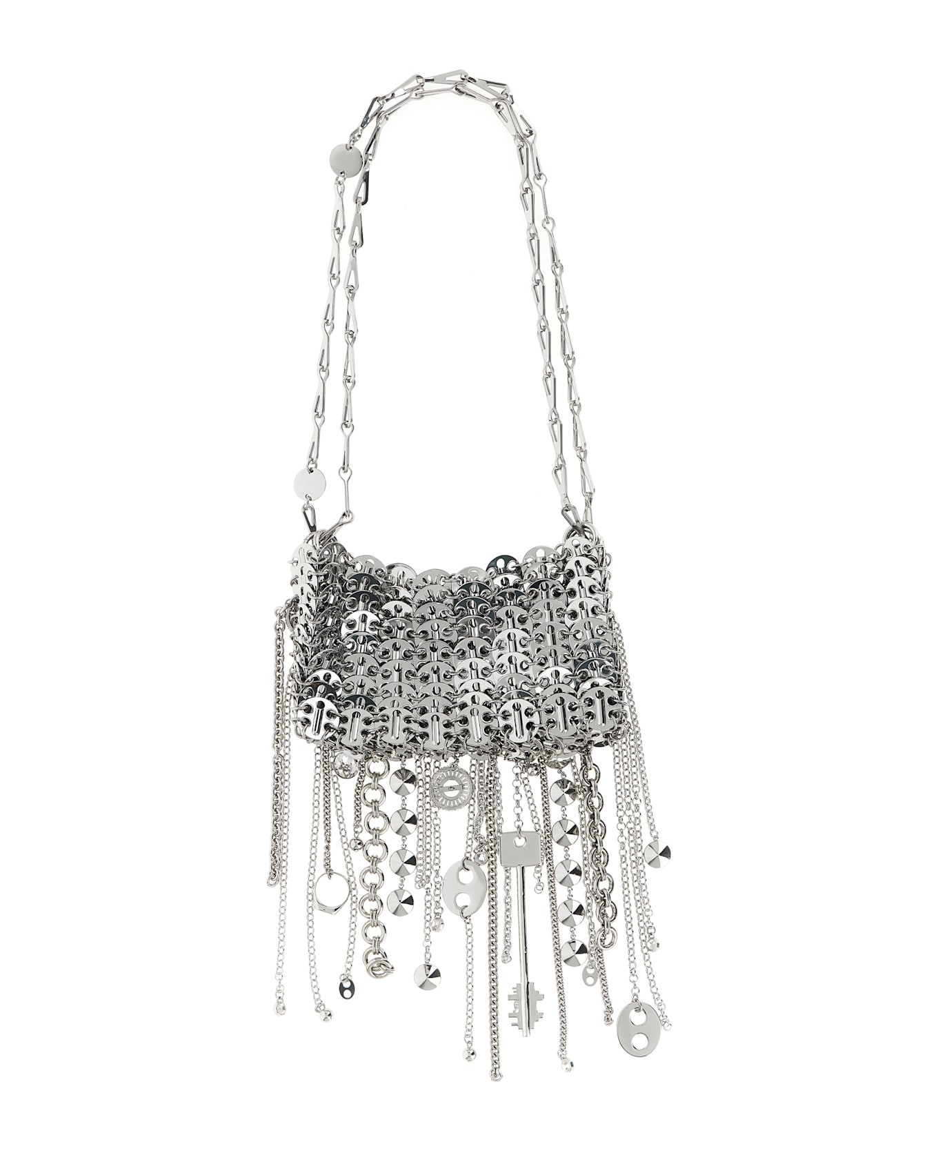 Paco Rabanne 
1969 Nano Judy Blane
 Shoulder Bag - Silver