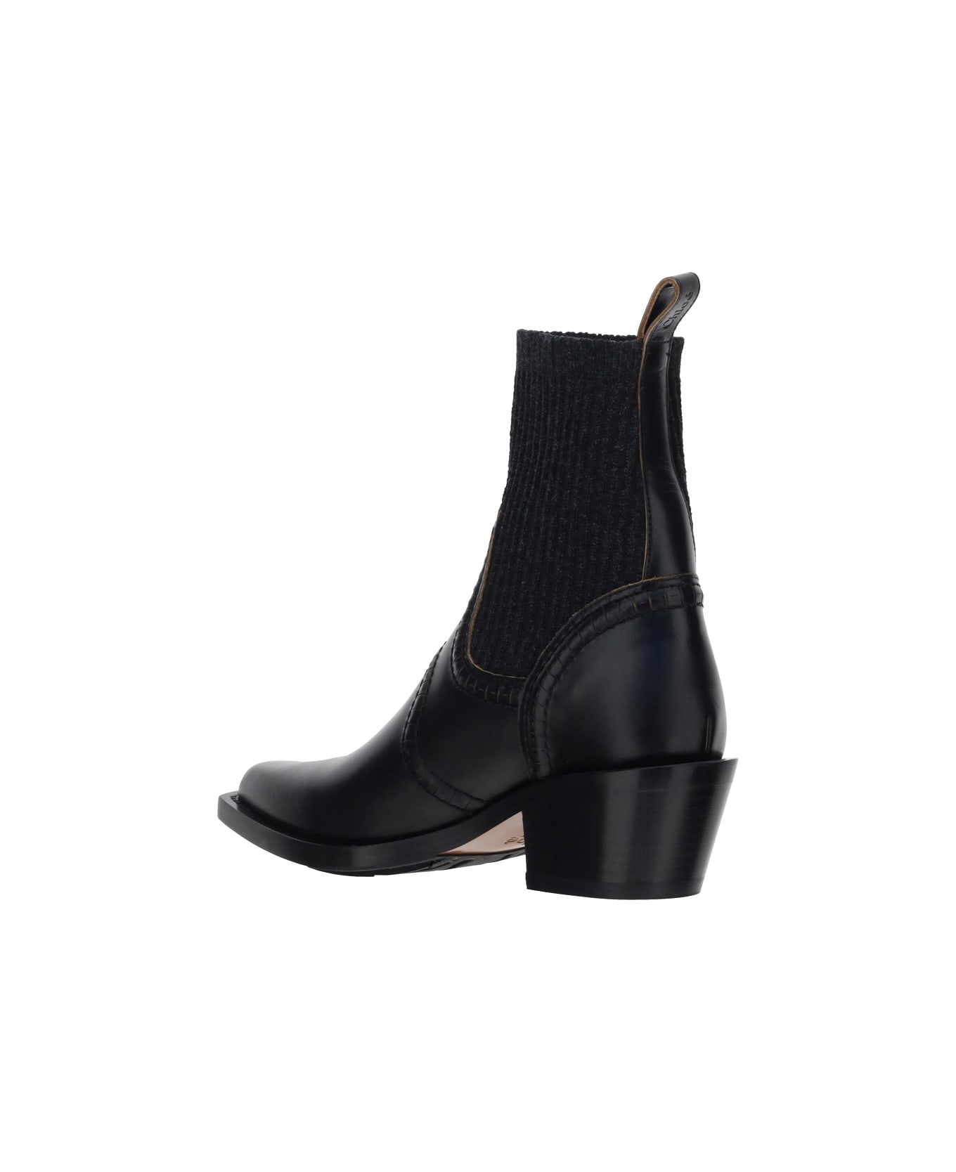Chloé Nellie Ankle Boots - Black ブーツ