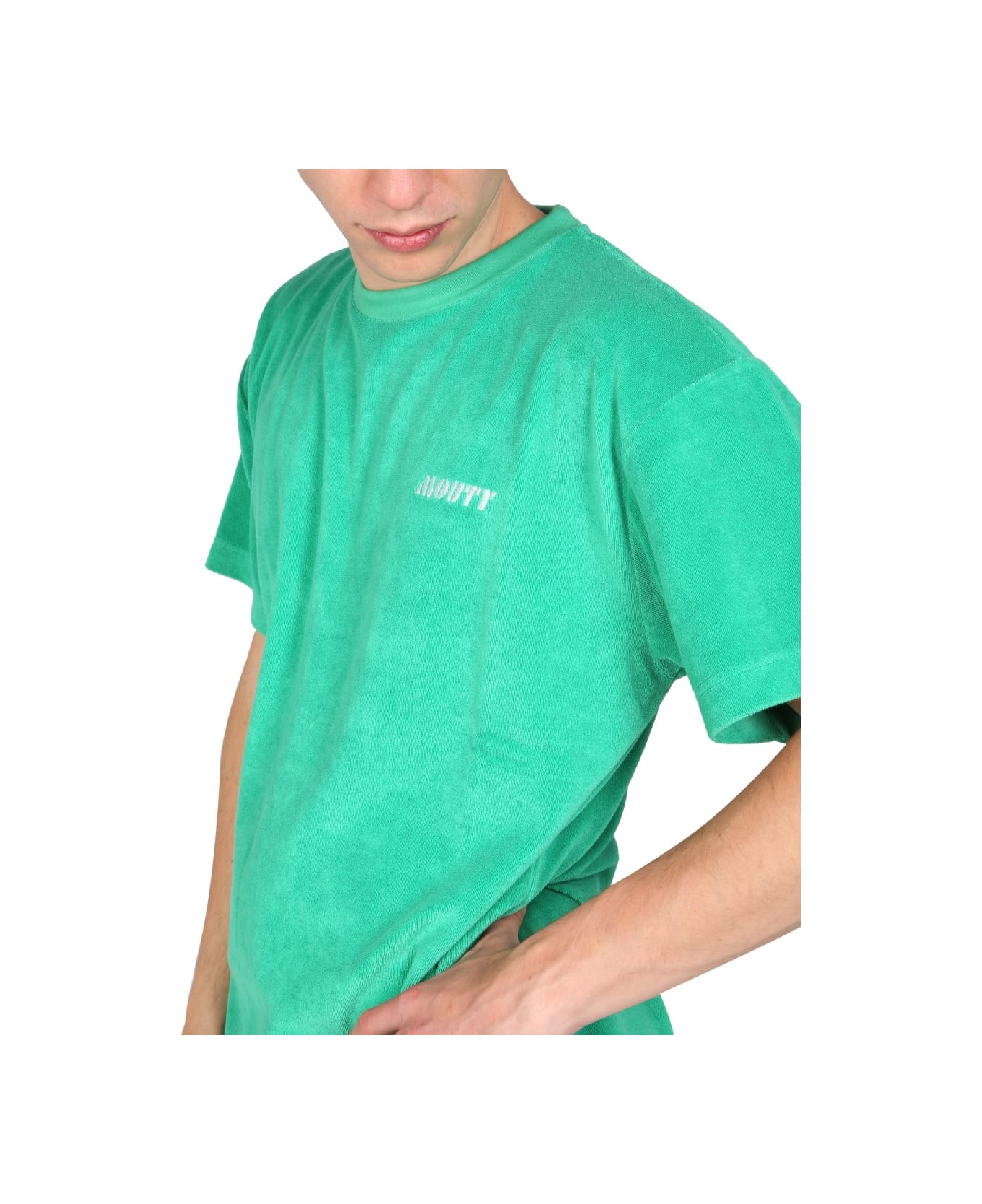 Mouty "terry" T-shirt - GREEN