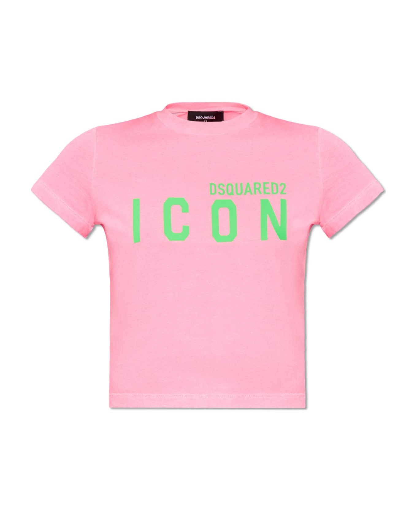 Dsquared2 T-shirt With Logo - Pink