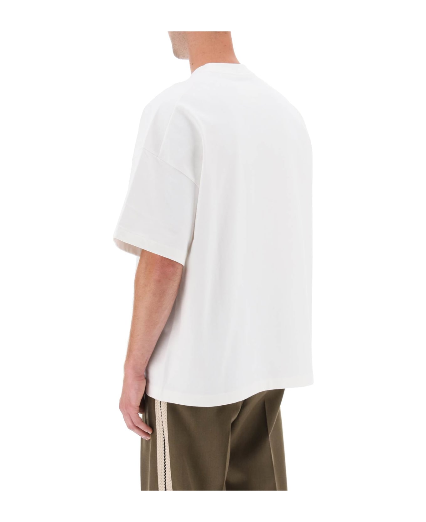 Jil Sander Ivory Cotton T-shirt - White
