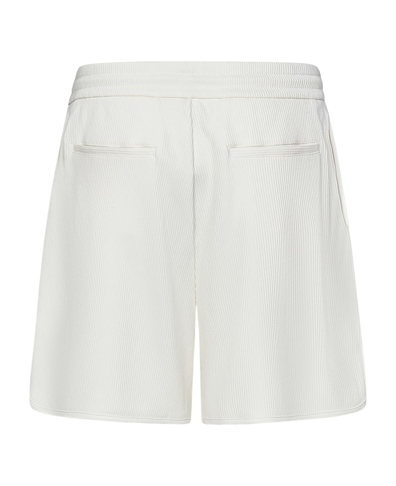 Emporio Armani Shorts - White ショートパンツ