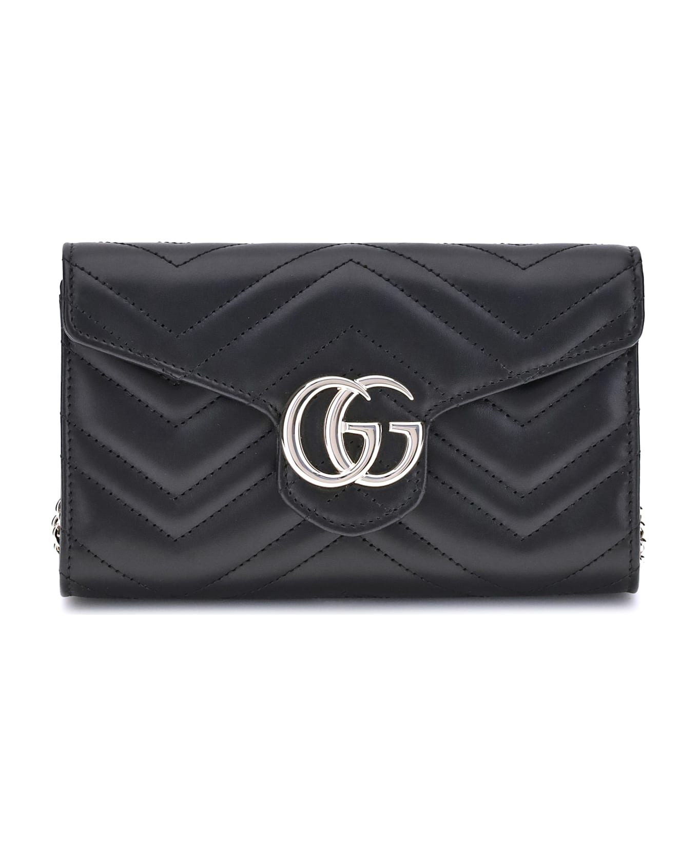 Gucci Gg Marmont Wallet With Chain