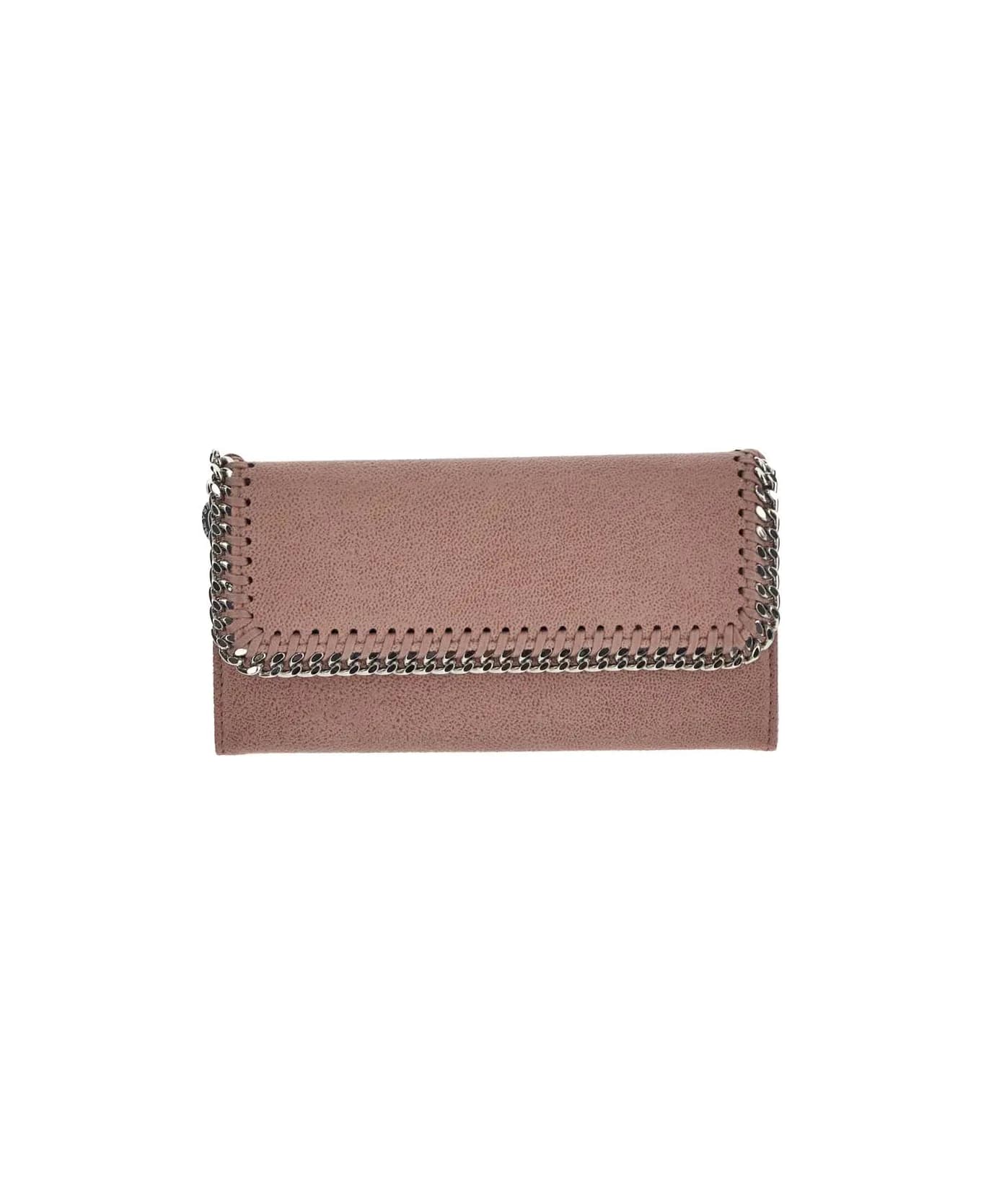 Stella McCartney Continental Flap Wallet - Pink