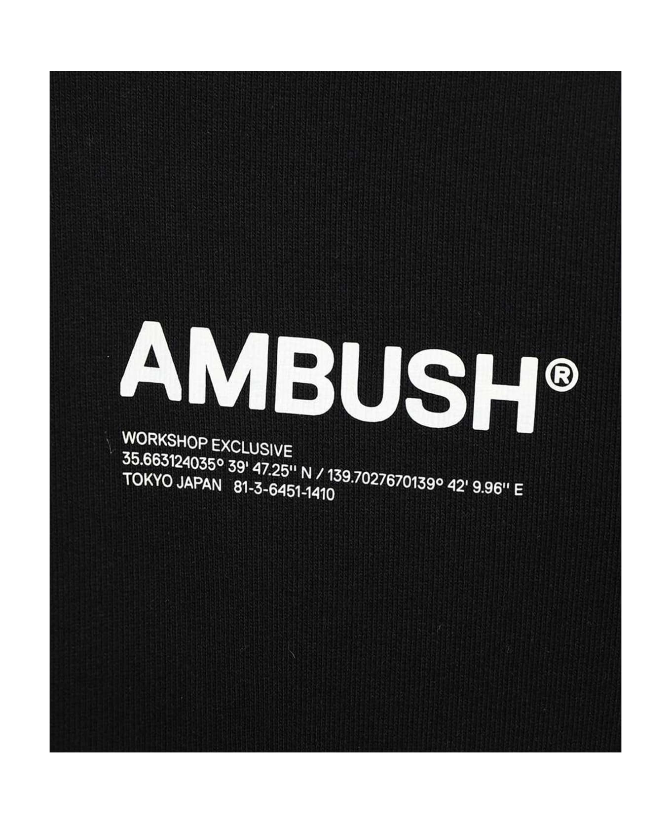 AMBUSH Cotton Logo Sweatshirt - Black