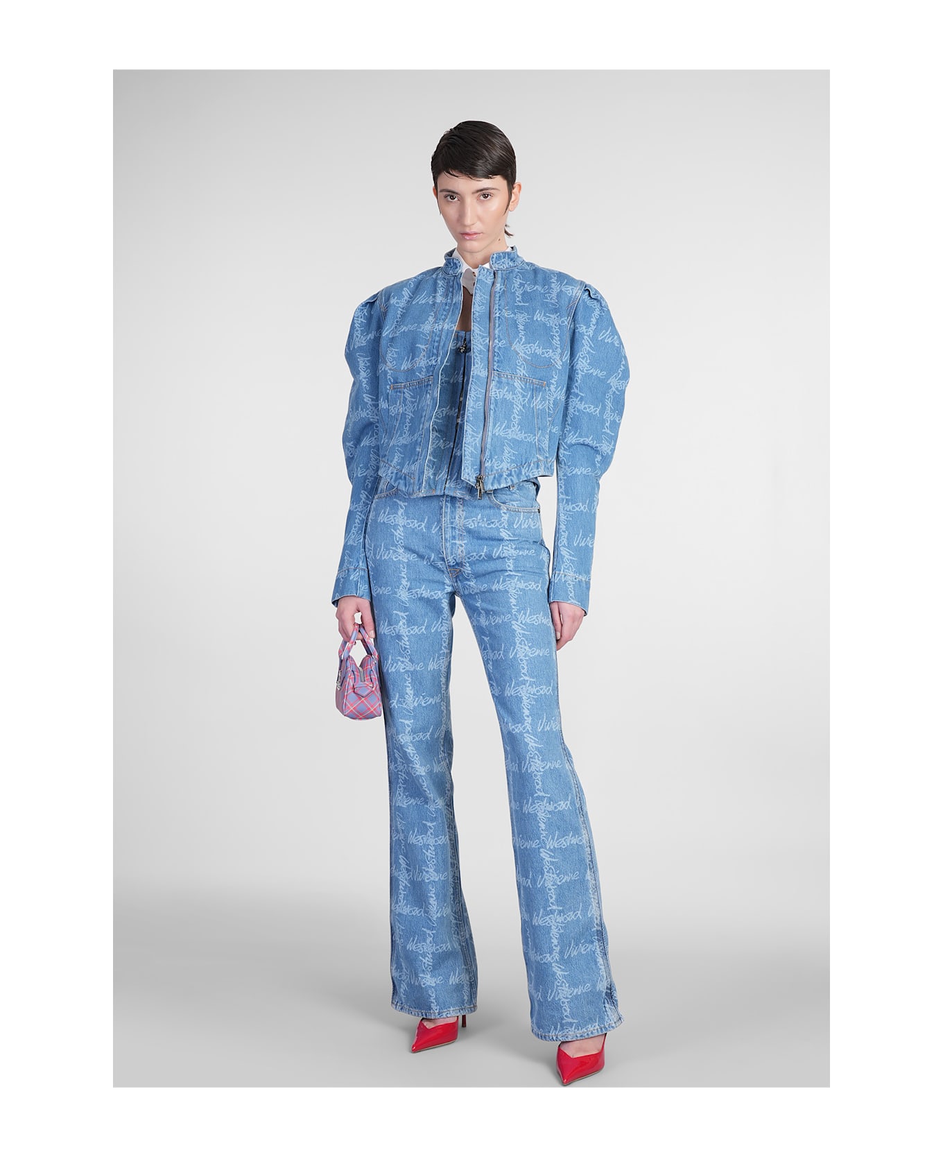 Vivienne Westwood Ray Jeans In Blue Cotton - DENIM