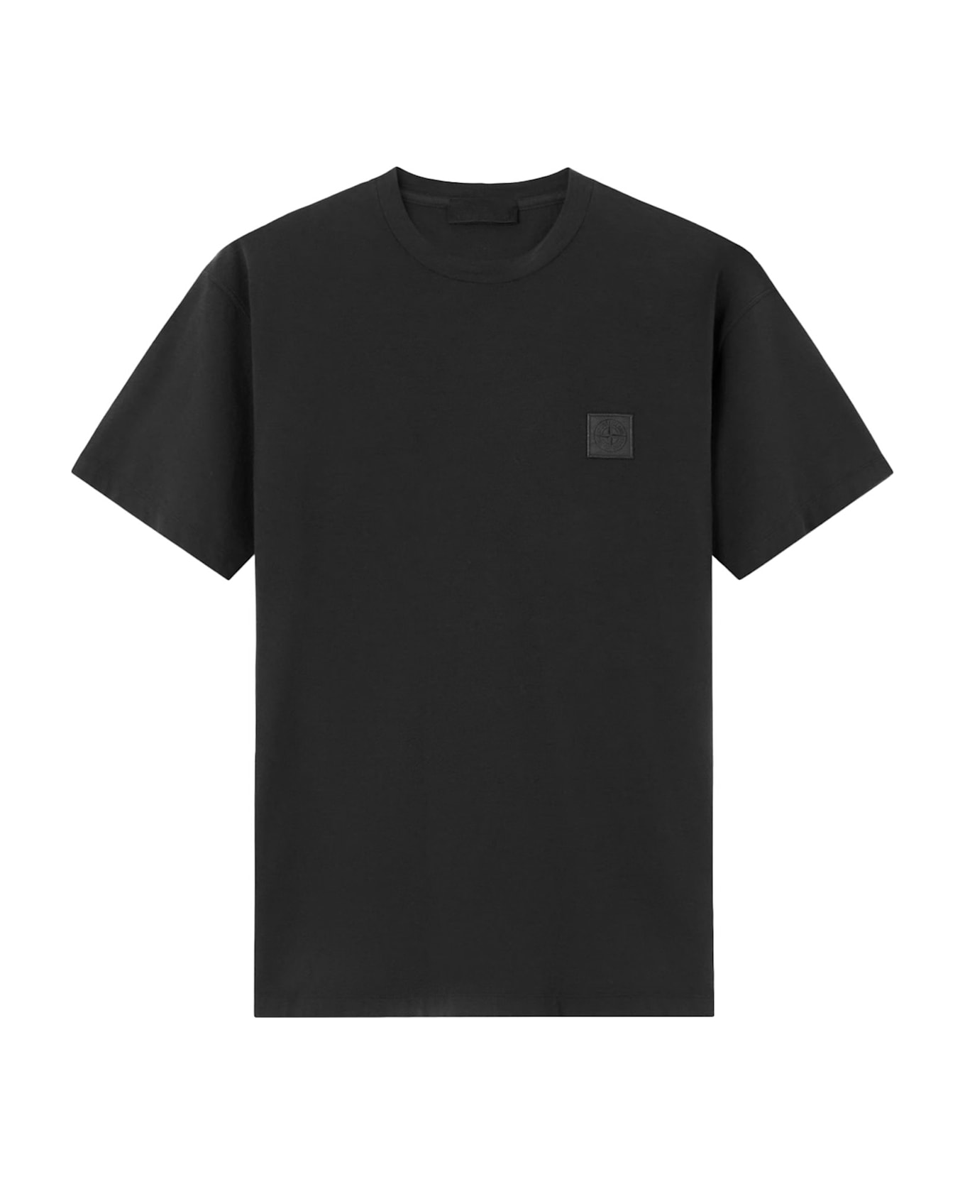 Stone Island Cotton T-shirt - Black