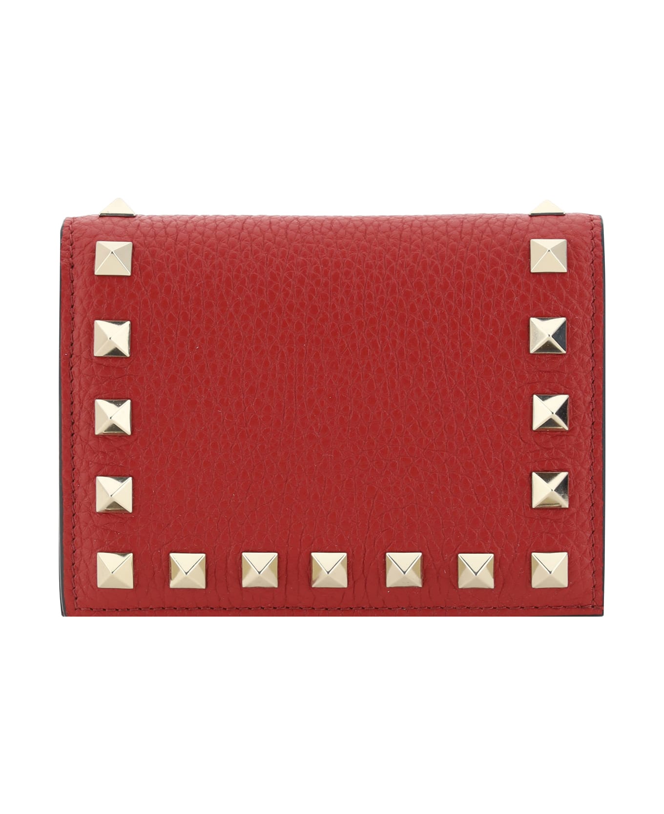 Valentino Garavani Rockstud Wallet - Rosso V