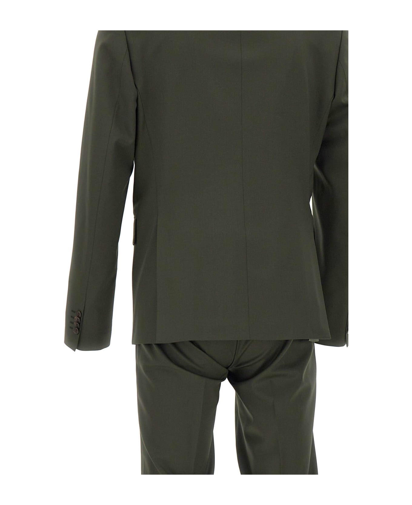 Brian Dales "ga87" Suit Two-piece Cool Wool - GREEN