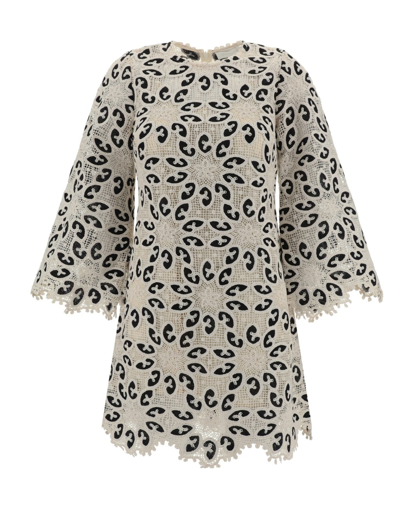 Zimmermann Mini Dress - Cream/black