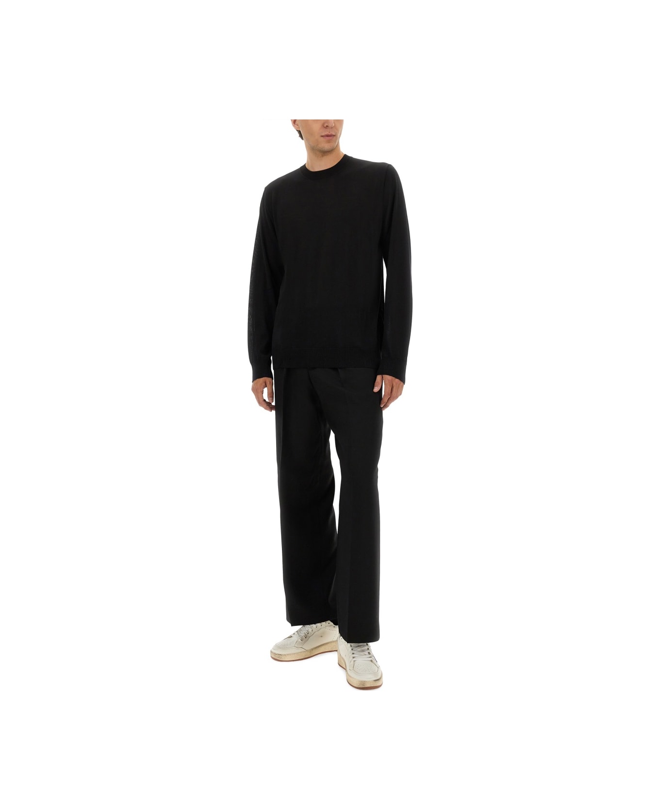 Golden Goose Wool Jersey. - BLACK