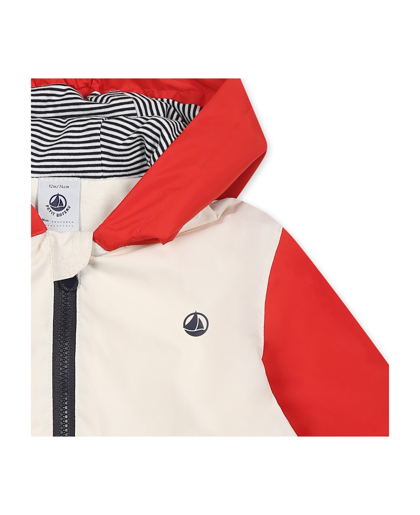 Petit Bateau Multicolor Windbreaker Jacket For Baby Boy - Multicolor