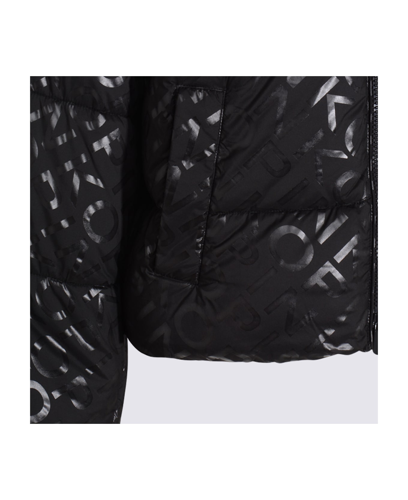 Pinko Black Down Jacket - Black