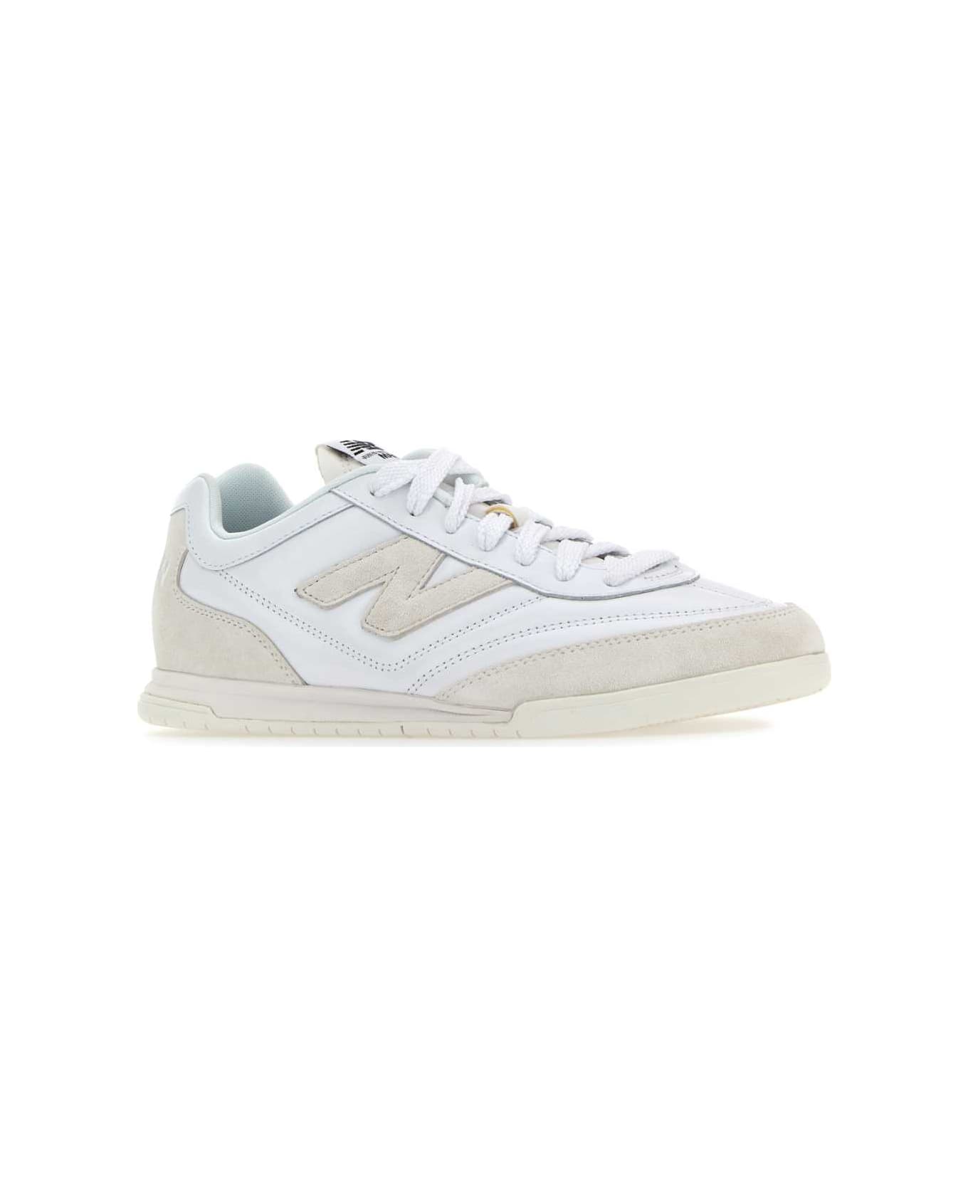 Junya Watanabe White Leather Junya Watanabe X New Balance Sneakers - WHITE