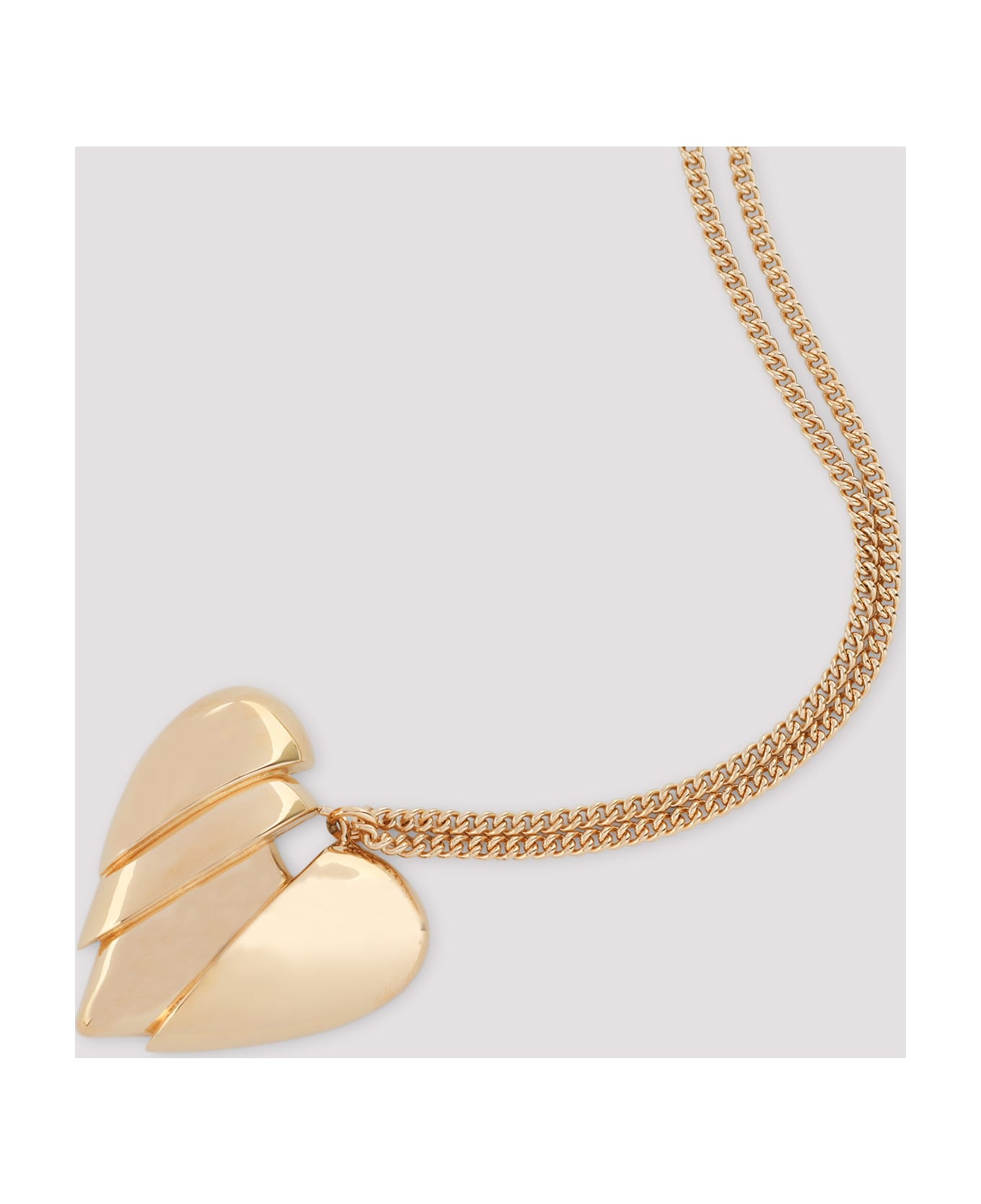 Amina Muaddi Heartbreaker Necklace - Gold