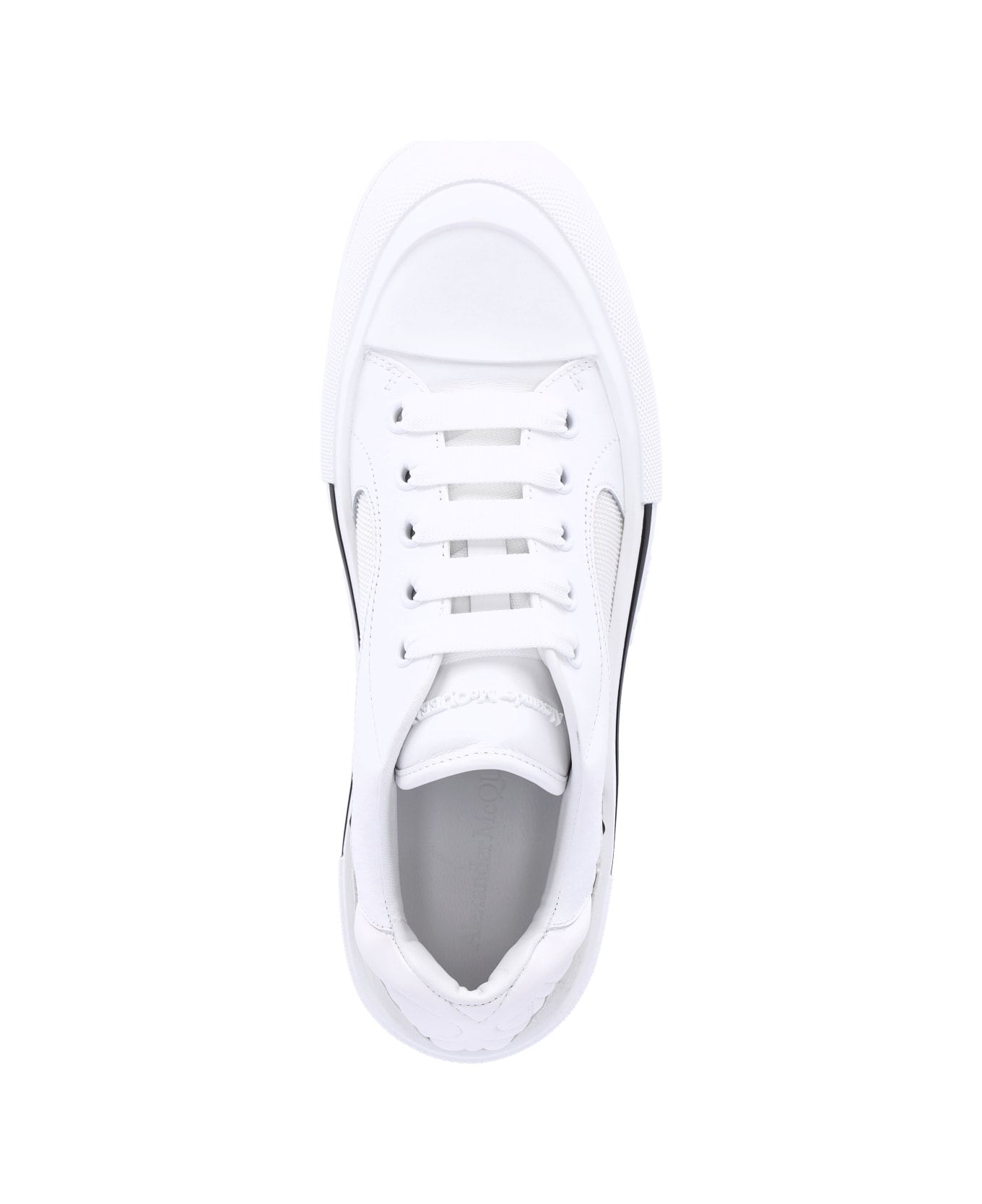 Alexander McQueen Skate "plimsoll" Sneakers - White
