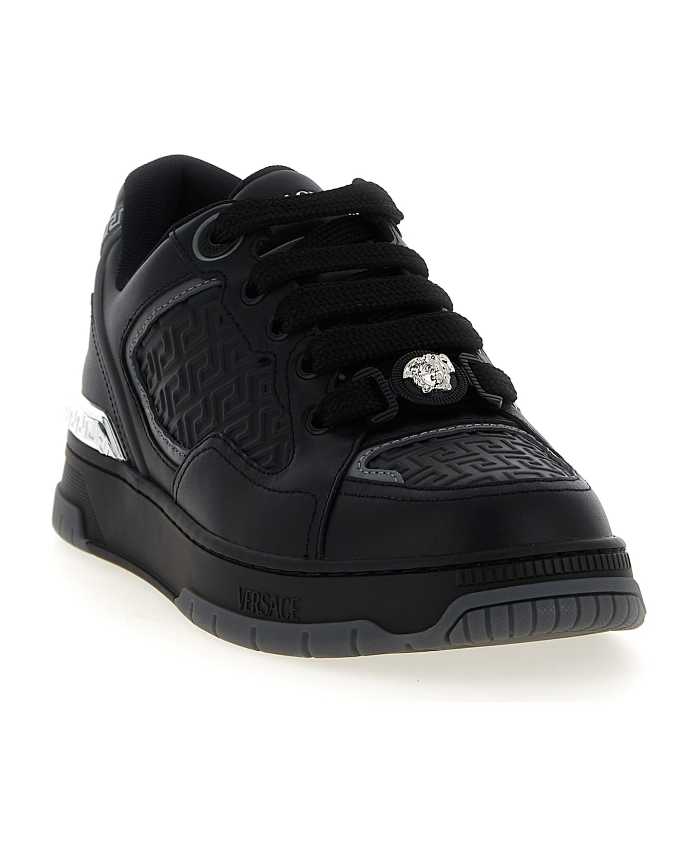 Versace 
biggie Basket
 Sneakers - Black  