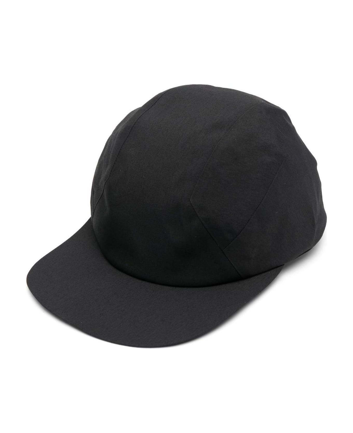 Arc'teryx Veilance Black Plain Baseball Cap - Black