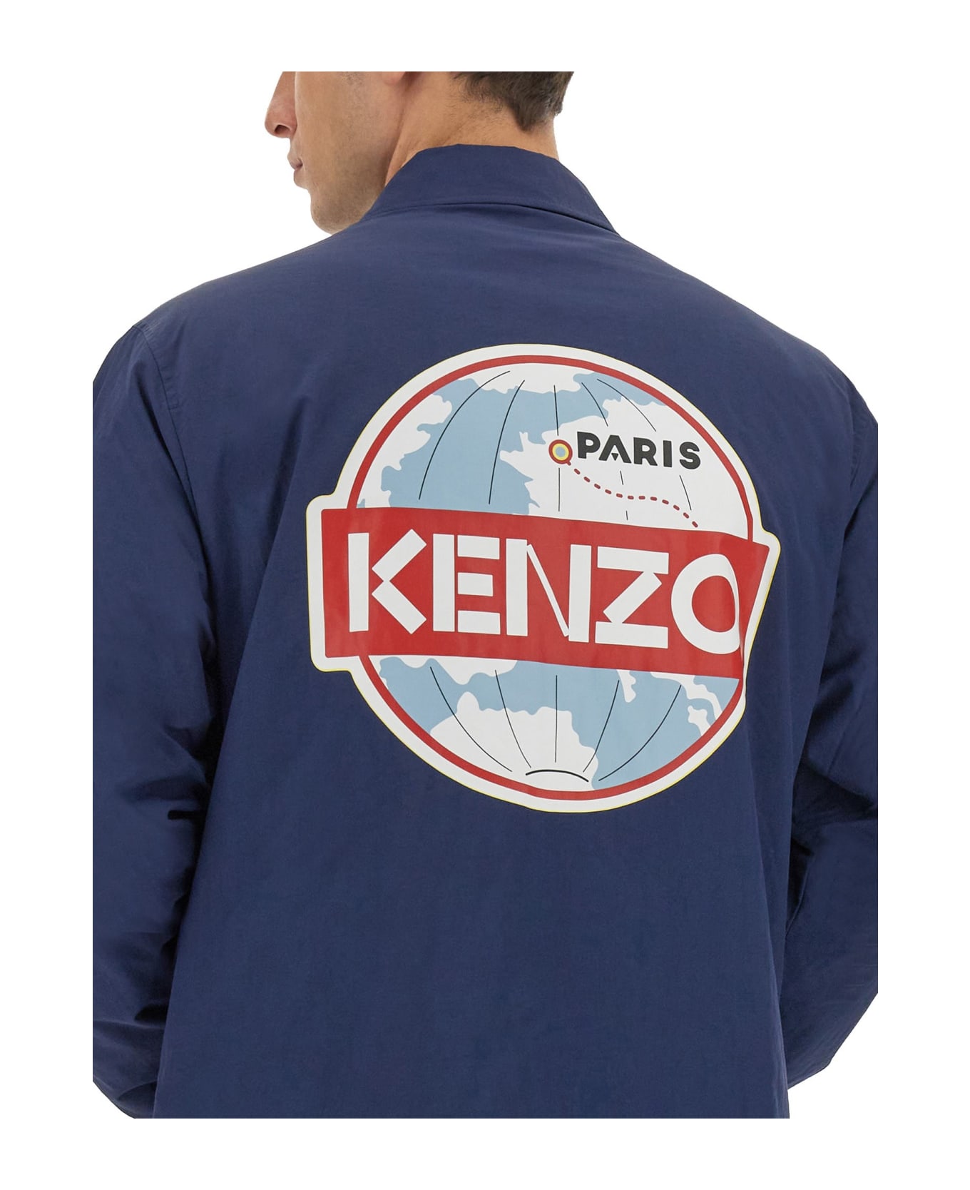 Kenzo Padded Jacket - blue