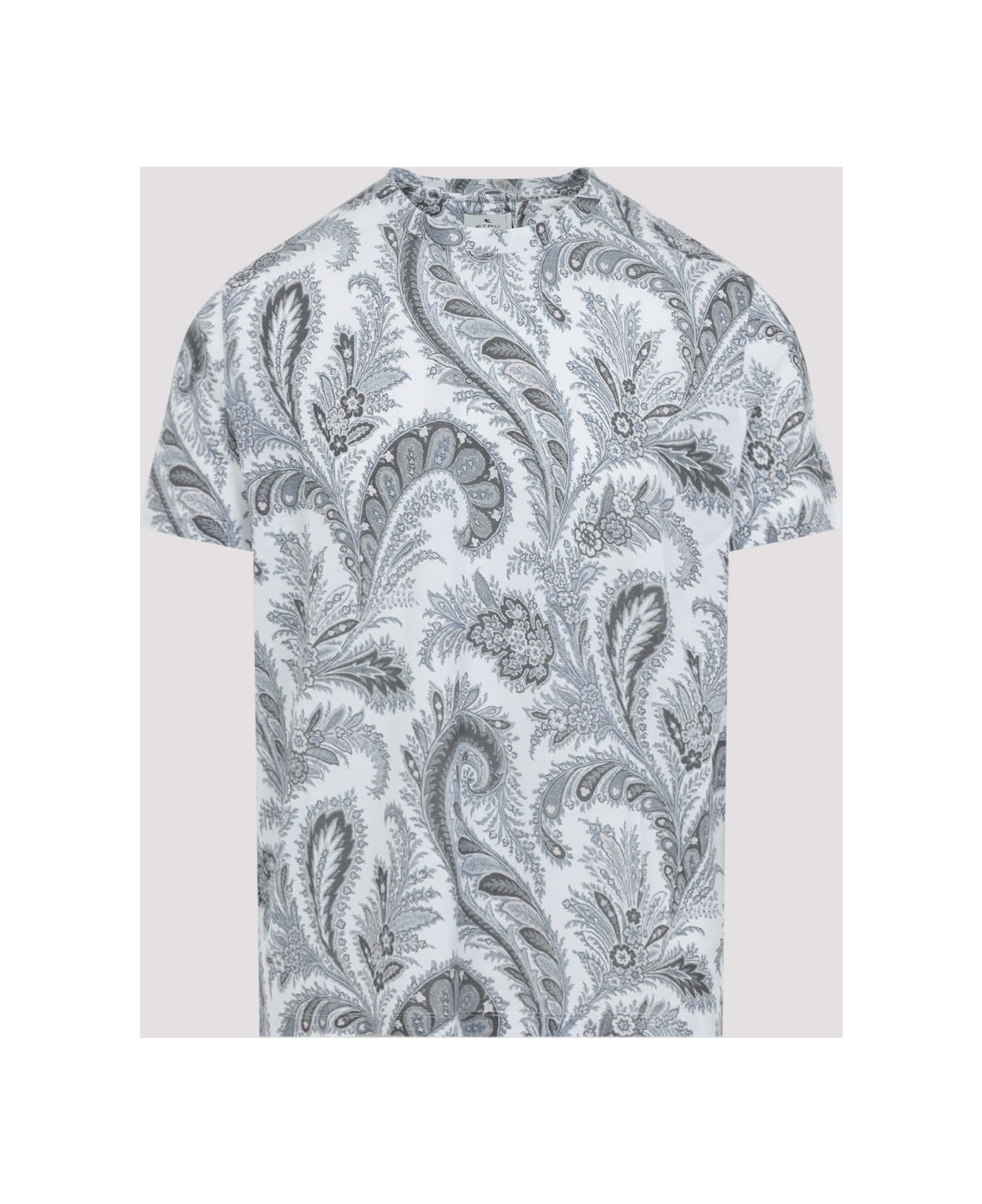 Etro Roma T-shirt - GREY/WHITE