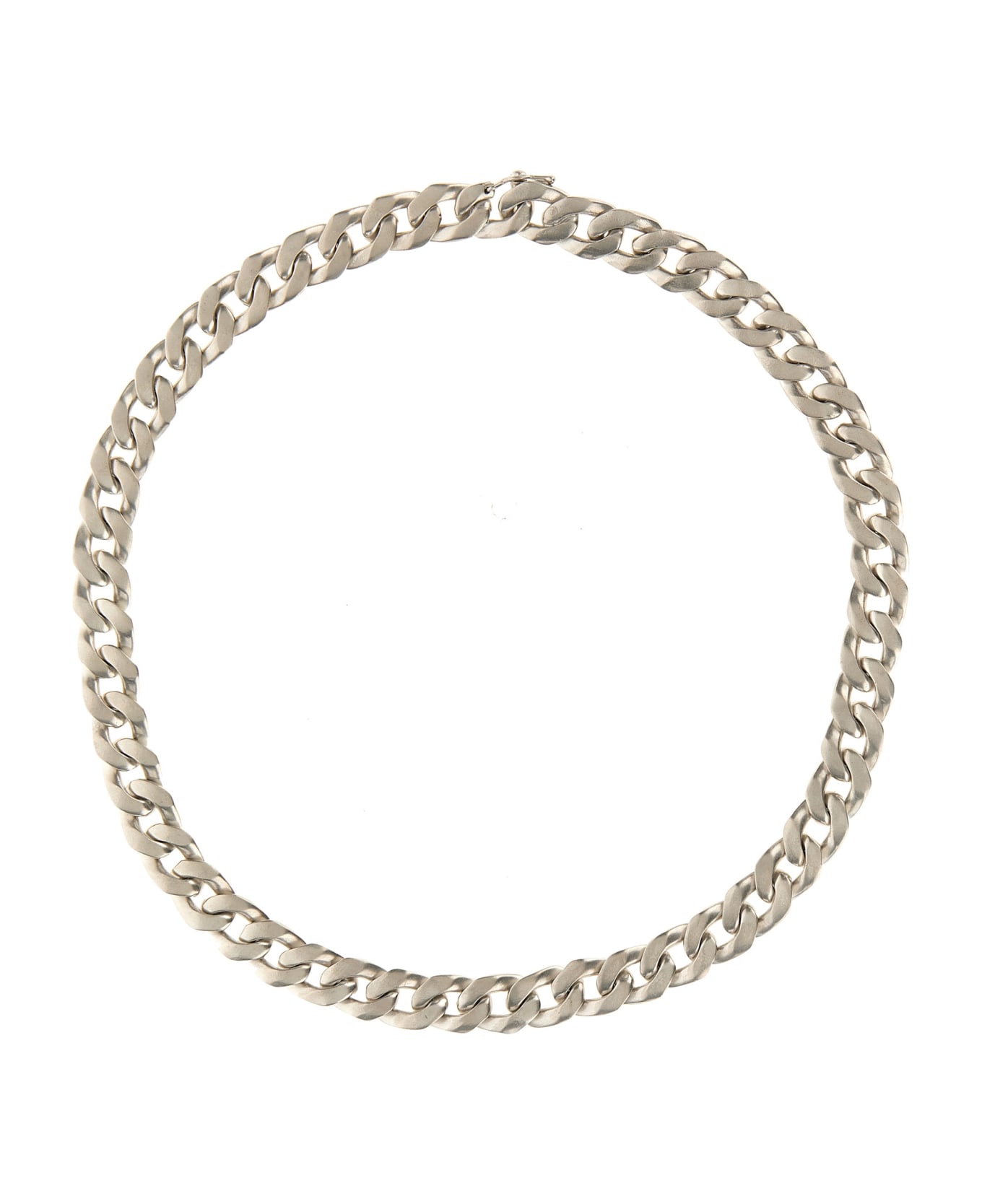 Maison Margiela 'gourmette Reference' Necklace - Silver