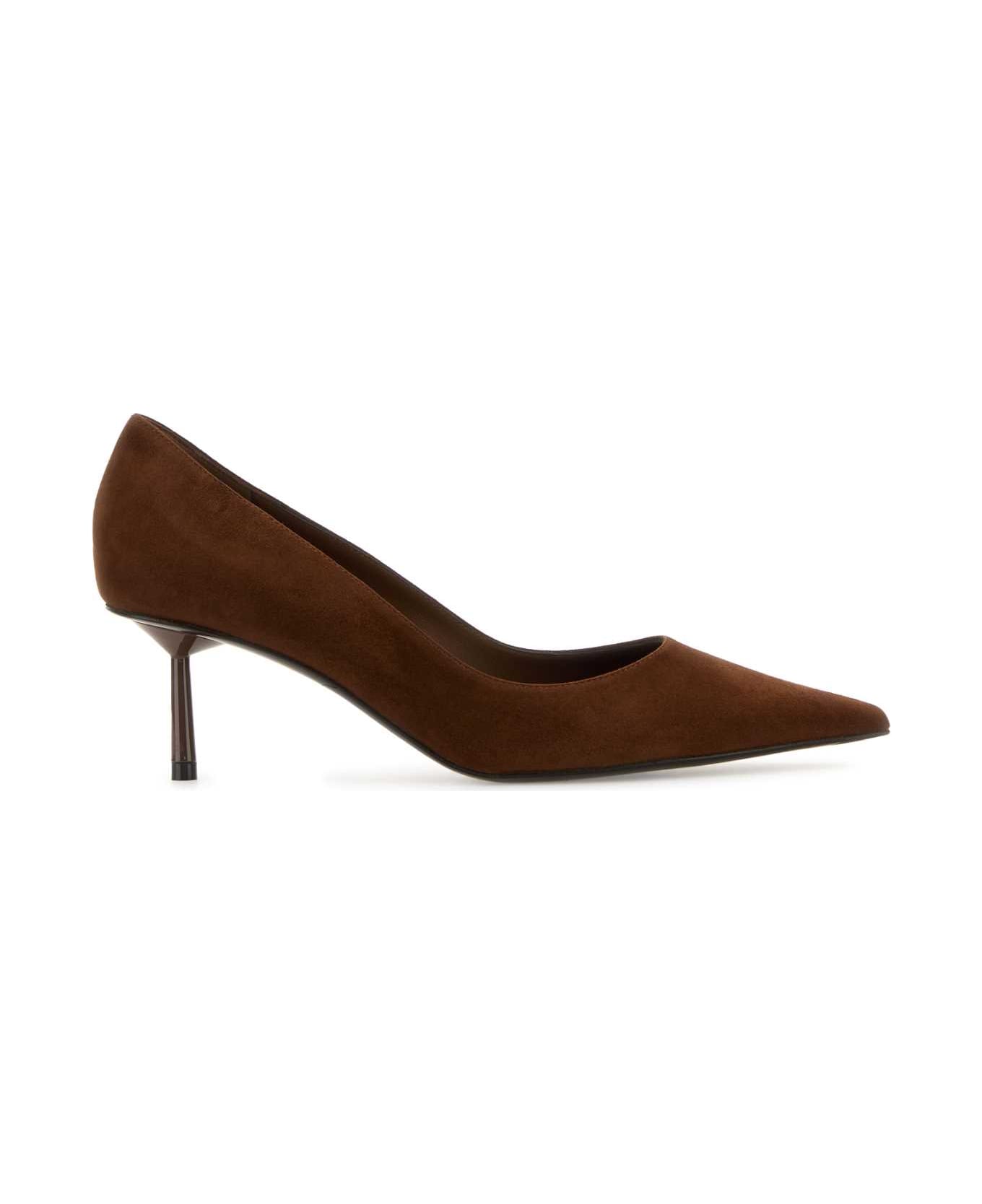 パンプス LE SILLA Brown suede Bella pumps (4212Z060L3PPVEL 790) Le Silla Brown Suede Bella Pumps | italist