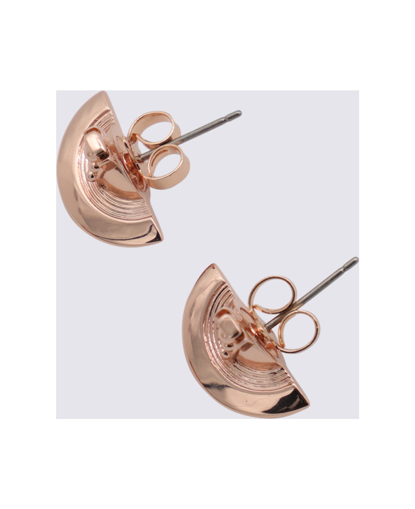 Vivienne Westwood Pink Brass Earrings - PINK GOLD